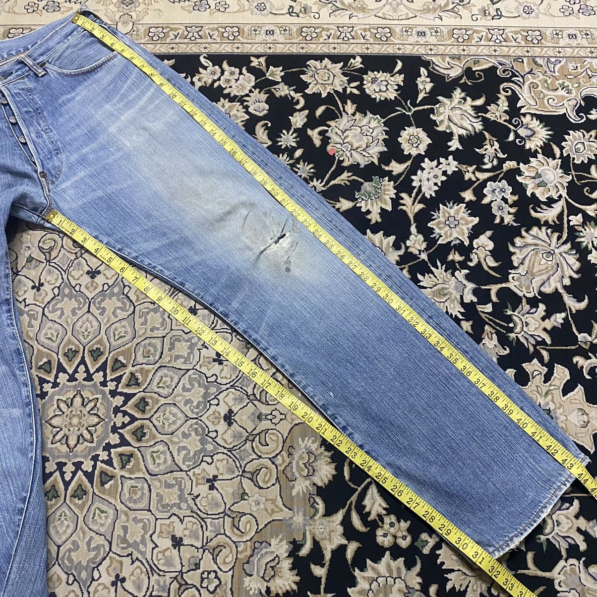 Evisu Vintage Evisu No3 Denim Distressed Painter Jeans Size US 32 / EU 48 - 24 Thumbnail
