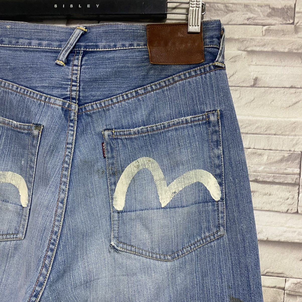 Evisu Vintage Evisu No3 Denim Distressed Painter Jeans Size US 32 / EU 48 - 15 Thumbnail