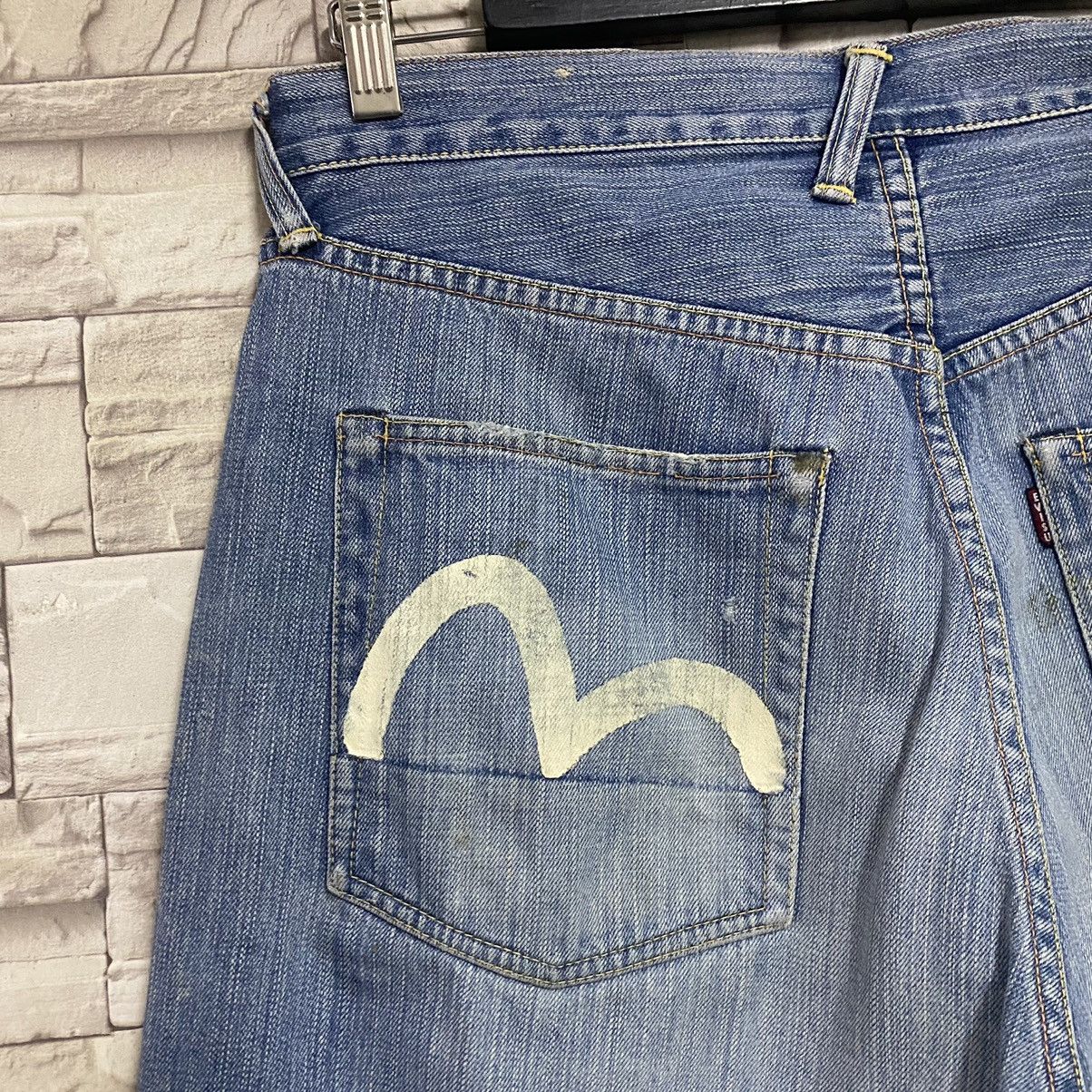 Evisu Vintage Evisu No3 Denim Distressed Painter Jeans Size US 32 / EU 48 - 16 Thumbnail