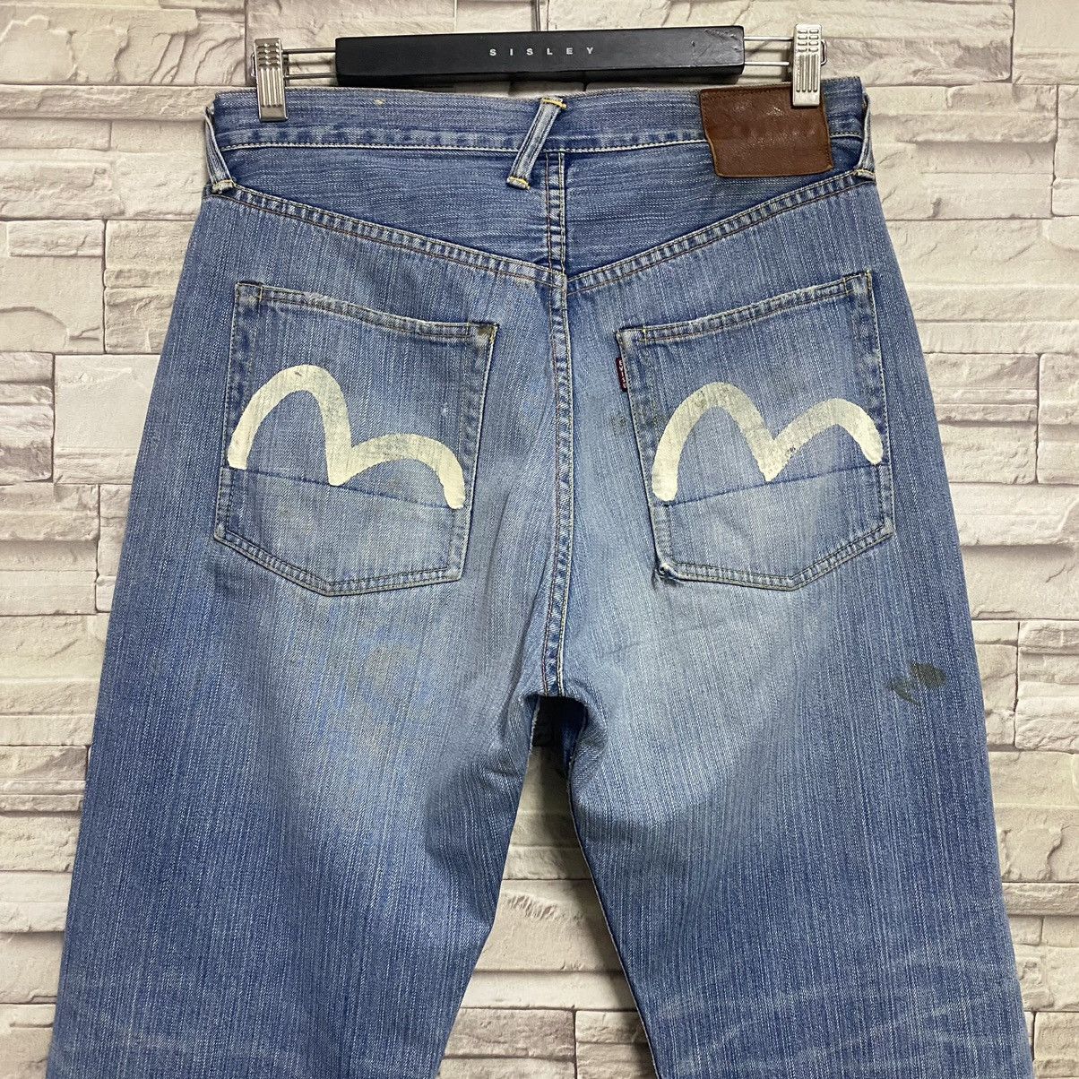 Evisu Vintage Evisu No3 Denim Distressed Painter Jeans Size US 32 / EU 48 - 13 Thumbnail