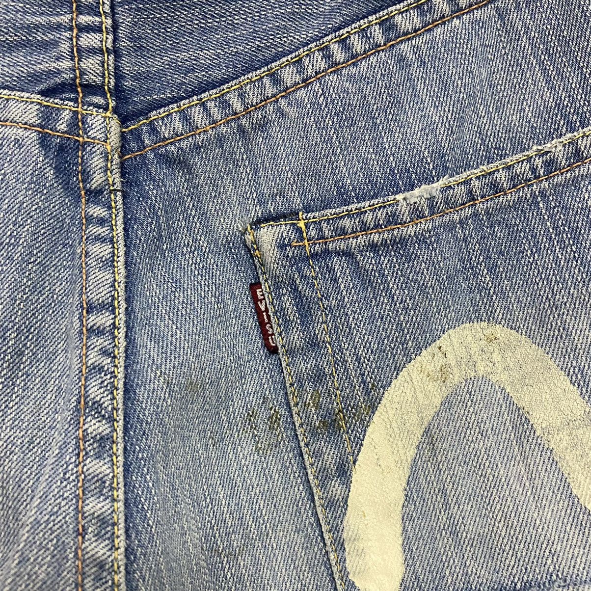 Evisu Vintage Evisu No3 Denim Distressed Painter Jeans Size US 32 / EU 48 - 17 Thumbnail