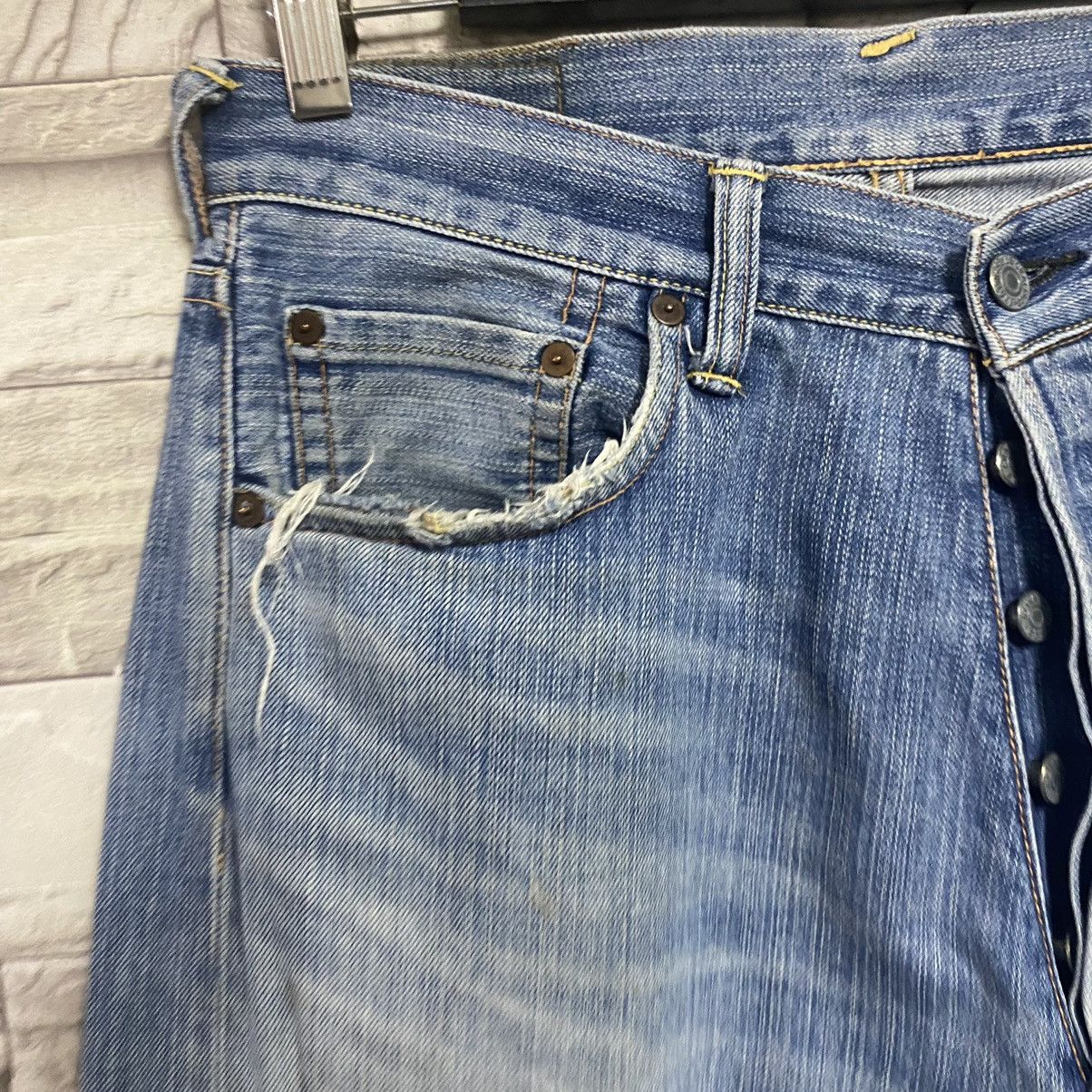 Evisu Vintage Evisu No3 Denim Distressed Painter Jeans Size US 32 / EU 48 - 9 Thumbnail