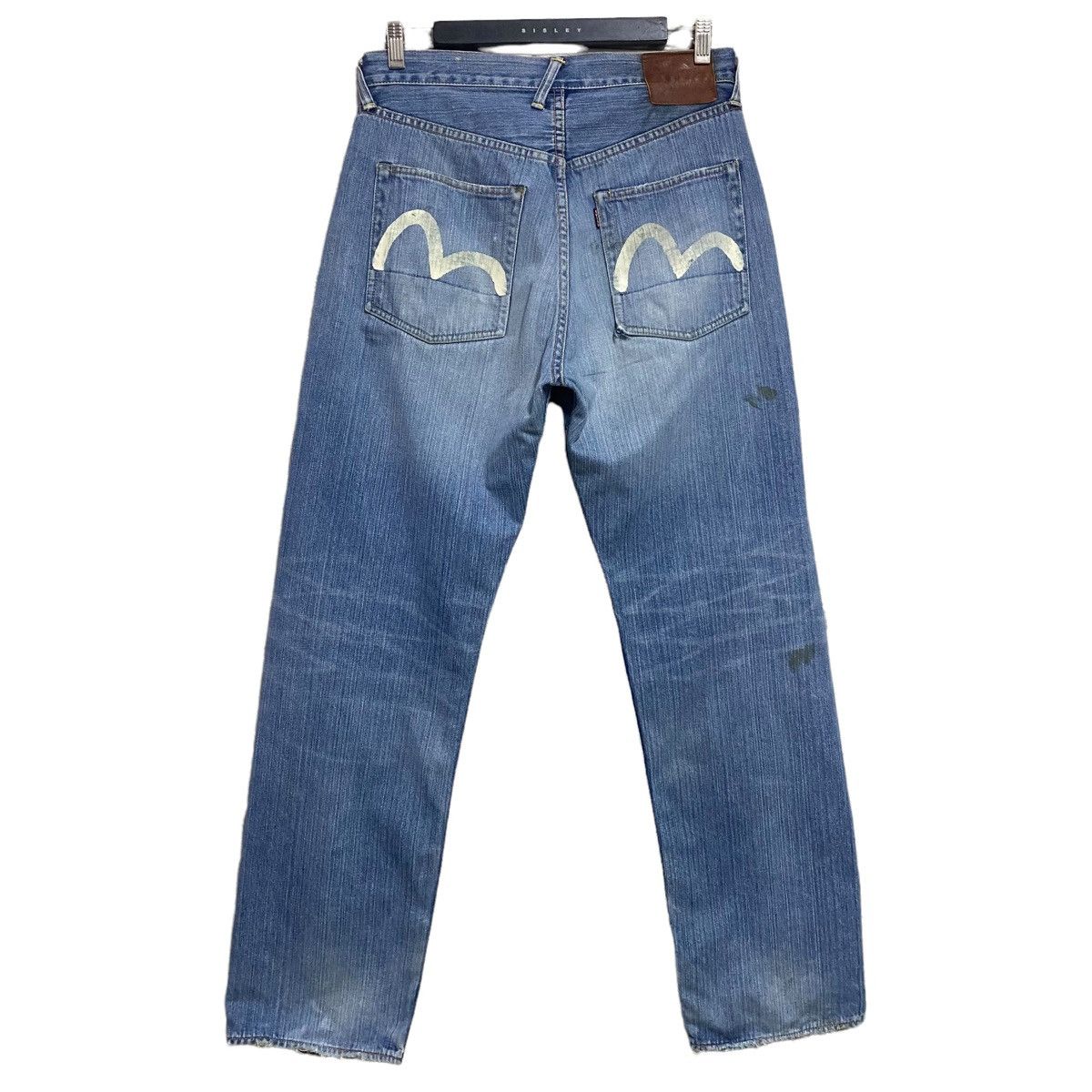 Evisu Vintage Evisu No3 Denim Distressed Painter Jeans Size US 32 / EU 48 - 1 Thumbnail