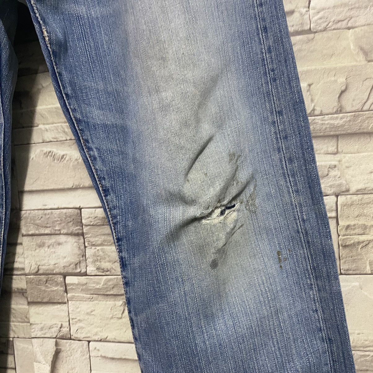 Evisu Vintage Evisu No3 Denim Distressed Painter Jeans Size US 32 / EU 48 - 8 Thumbnail