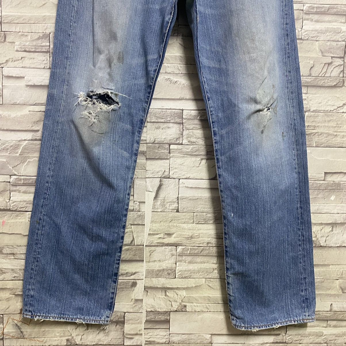 Evisu Vintage Evisu No3 Denim Distressed Painter Jeans Size US 32 / EU 48 - 6 Thumbnail