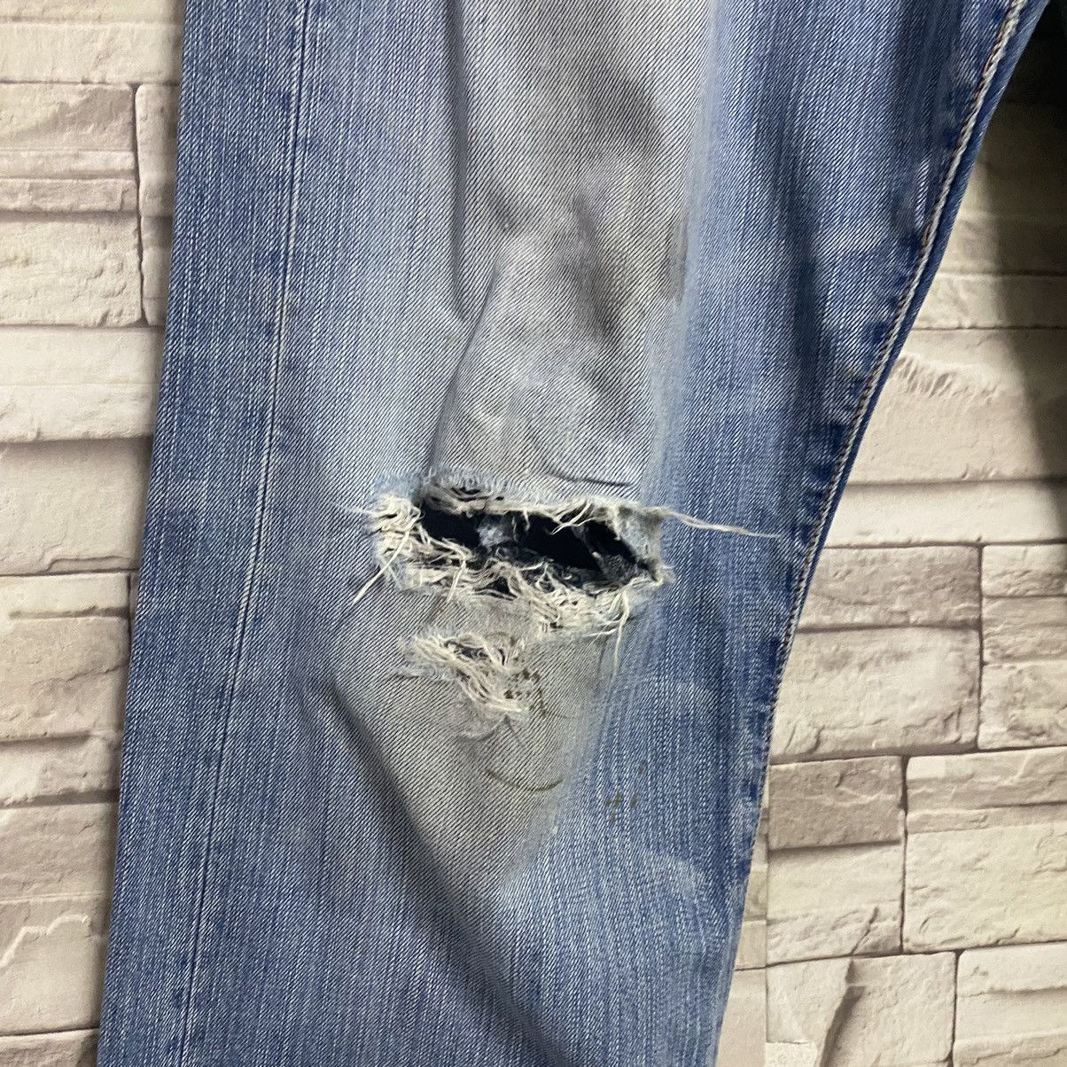 Evisu Vintage Evisu No3 Denim Distressed Painter Jeans Size US 32 / EU 48 - 7 Thumbnail