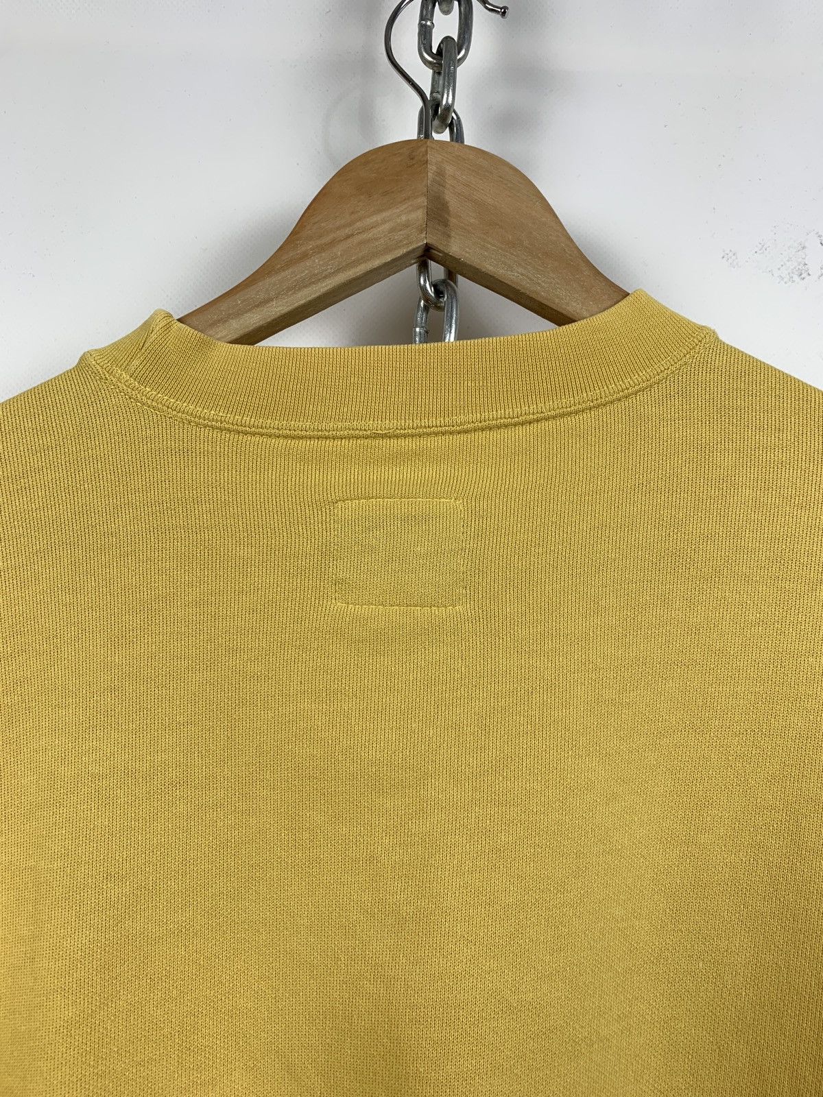 Nike 90s Vintage Nike Center Swoosh Yellow Women’s Sweatshirt Size S / US 4 / IT 40 - 13 Thumbnail