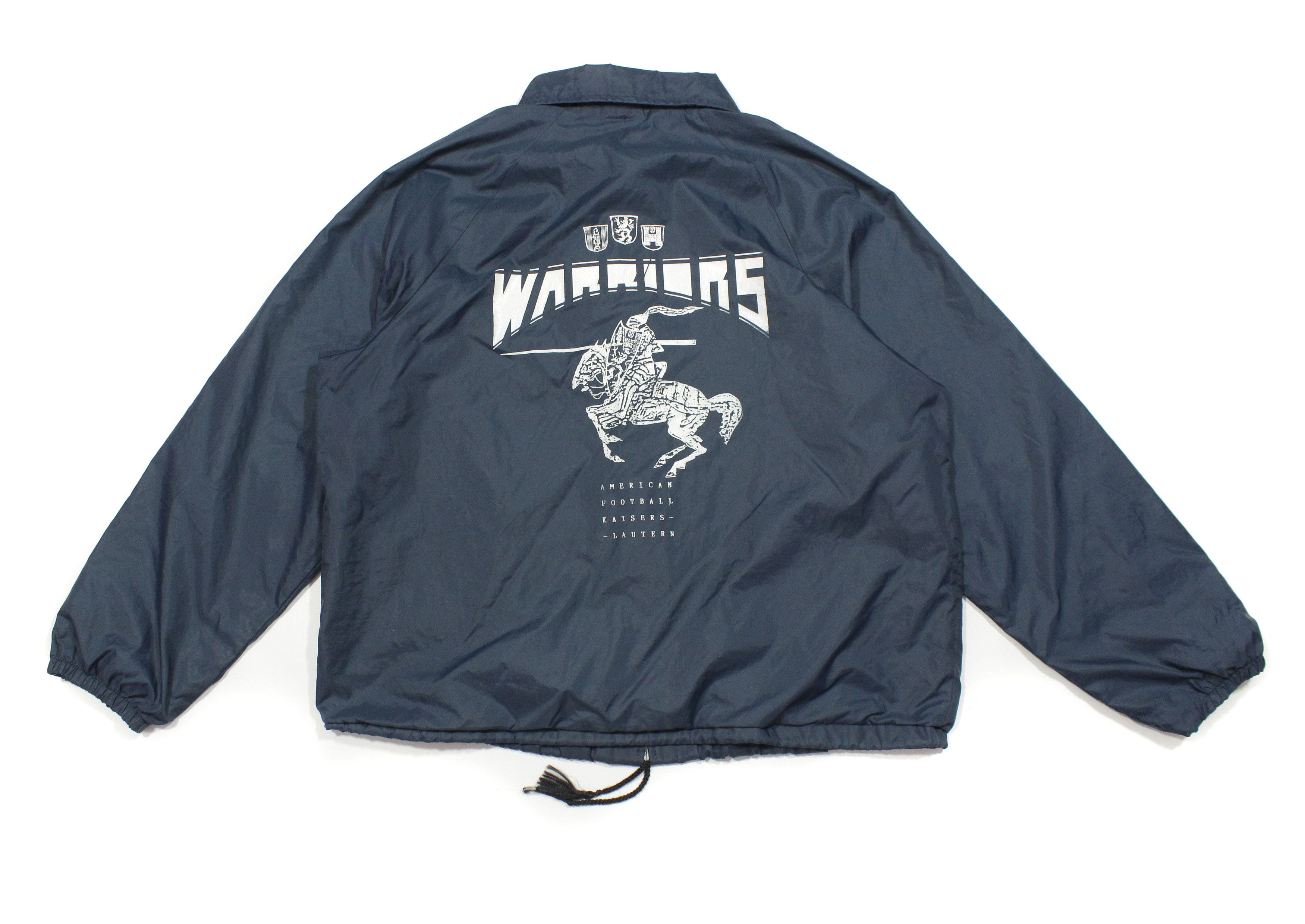 Vintage 90S American Football Big Logo Nylon Coach Made in USA Size US XL / EU 56 / 4 - 2 Thumbnail