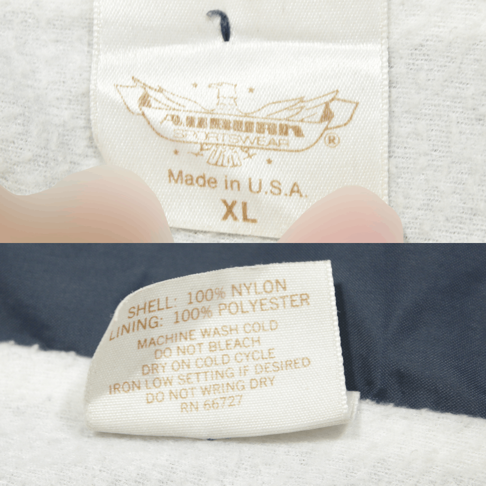 Vintage 90S American Football Big Logo Nylon Coach Made in USA Size US XL / EU 56 / 4 - 10 Thumbnail