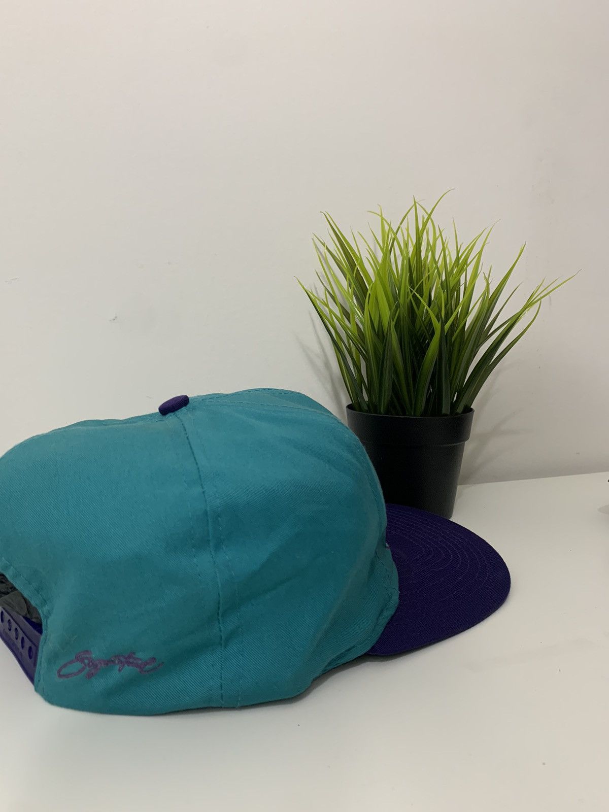 NBA × Vintage Vintage 90’s Charlotte Hornets Snapback Size ONE SIZE - 2 Thumbnail