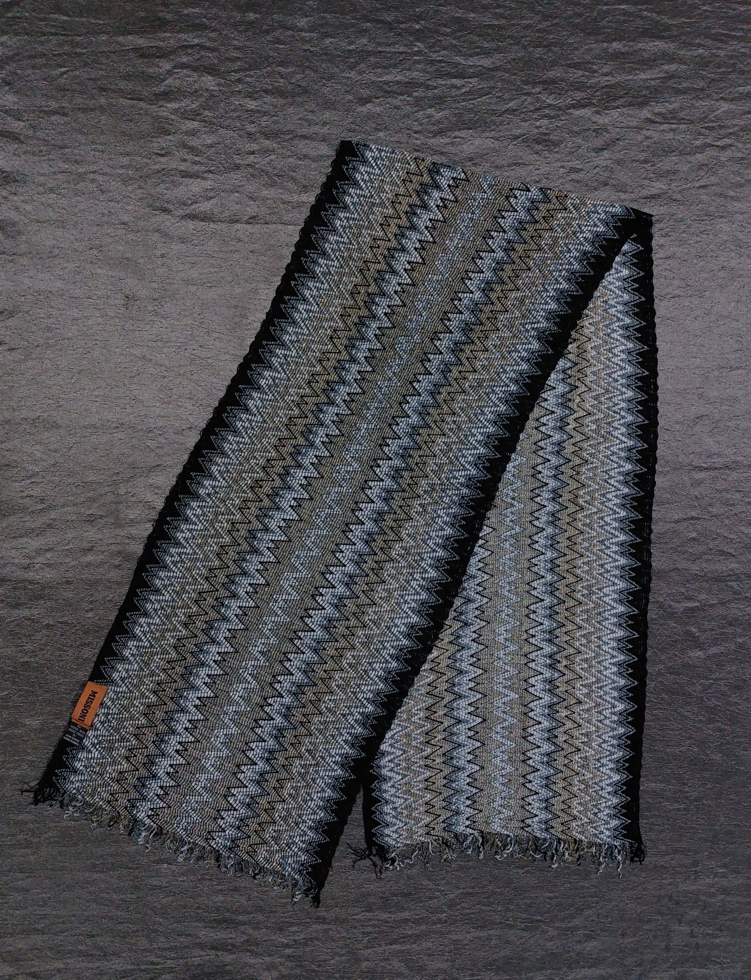 Missoni scarf luxury scarve Foulard Vintage