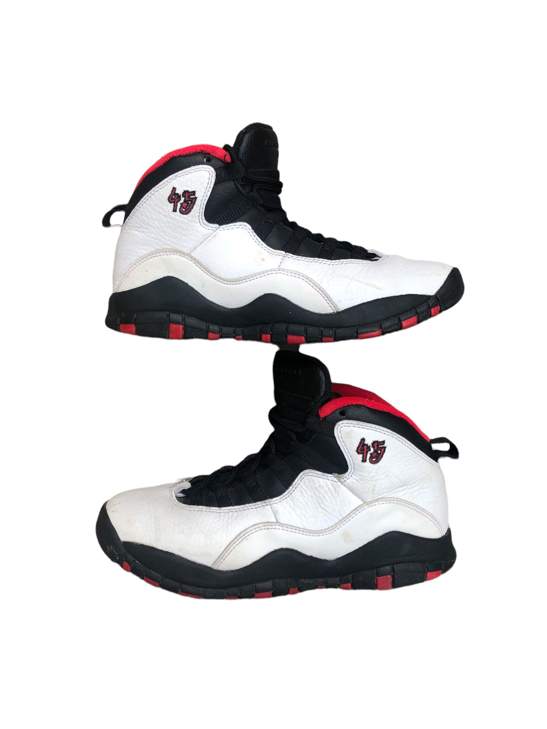 10 Double Nickel Jordan 10 White Red Black Double Nickel Jordan
