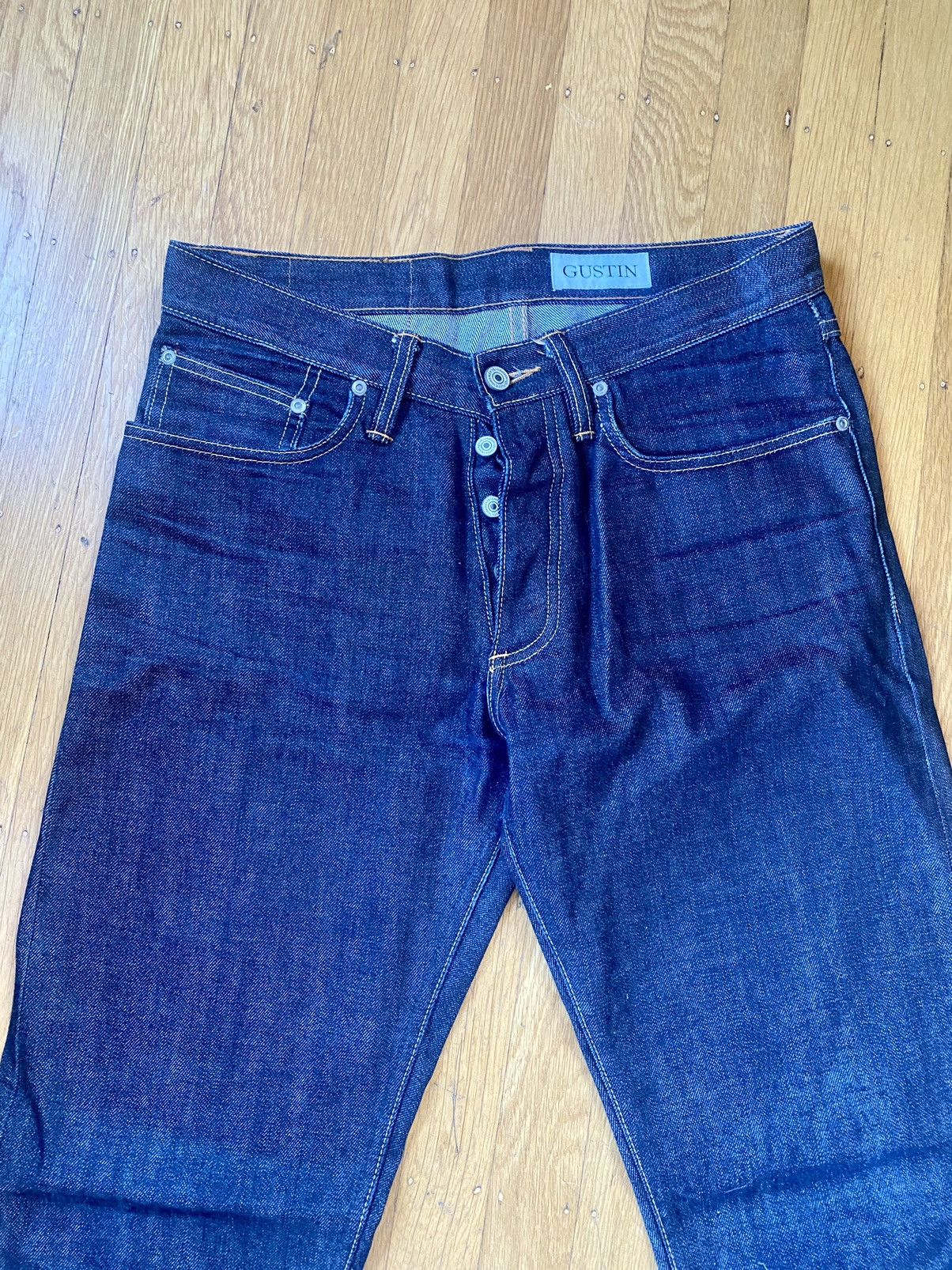 Gustin Gustin Japanese Selvage Raw Denim Jeans NWOT Grailed
