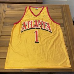 Vintage Nike Mens Jason Terry #31 Atlanta Hawks Jersey White Size