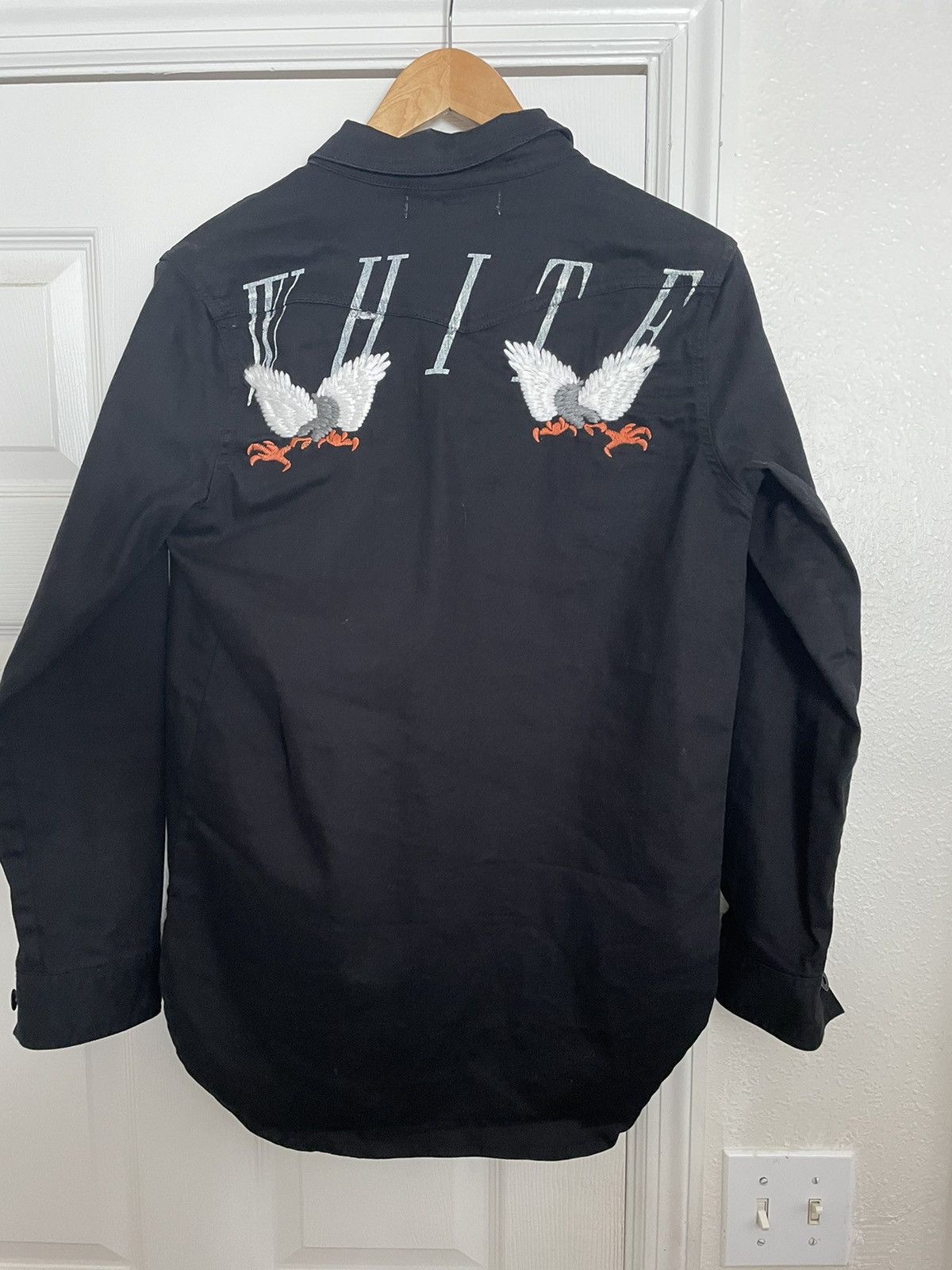 Off-White Off white eagle button up Size US XS / EU 42 / 0 - 1 Thumbnail