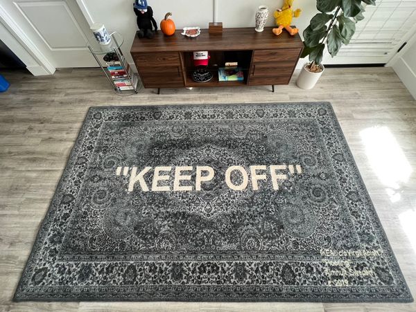 Ikea “Keep Off” Rug