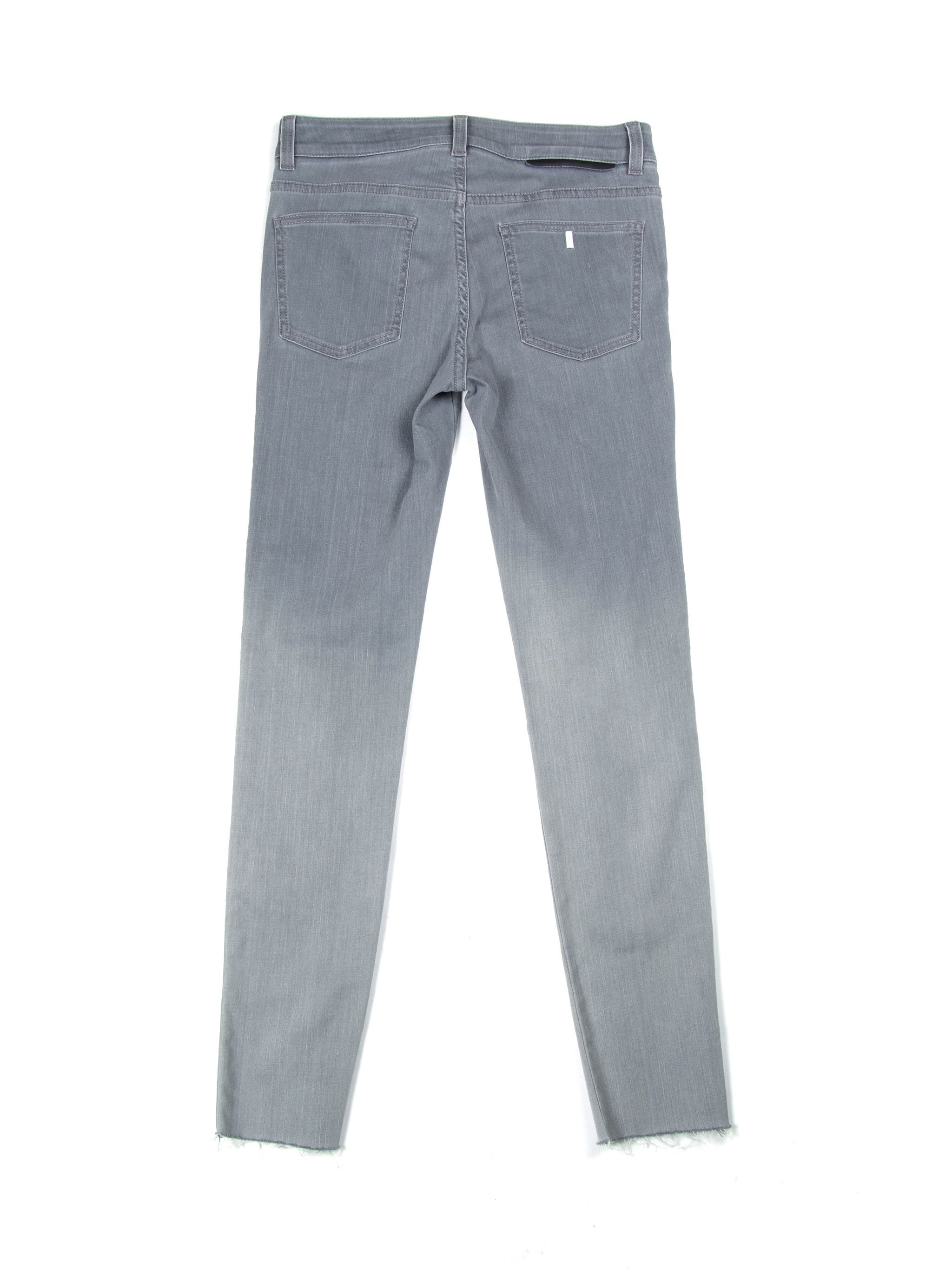 Stella McCartney Stella McCartney Gray Skinny Jeans (26) Size 26" / US 2 / IT 38 - 2 Thumbnail