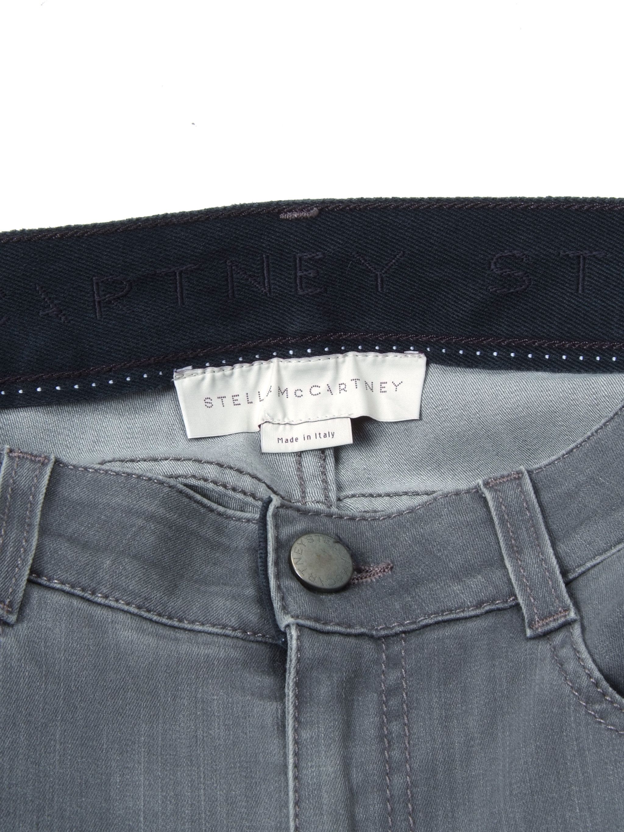 Stella McCartney Stella McCartney Gray Skinny Jeans (26) Size 26" / US 2 / IT 38 - 5 Thumbnail
