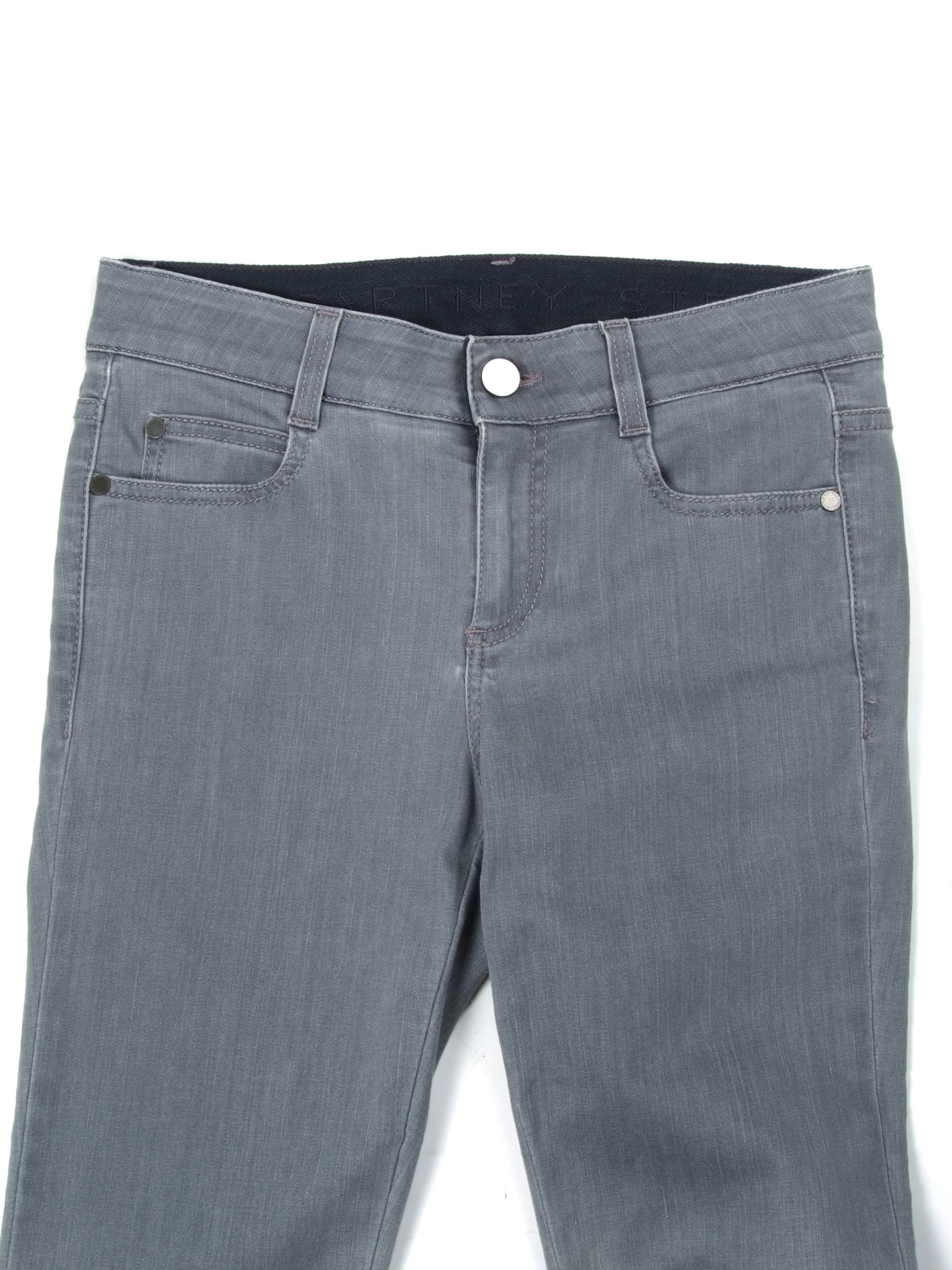 Stella McCartney Stella McCartney Gray Skinny Jeans (26) Size 26" / US 2 / IT 38 - 4 Thumbnail