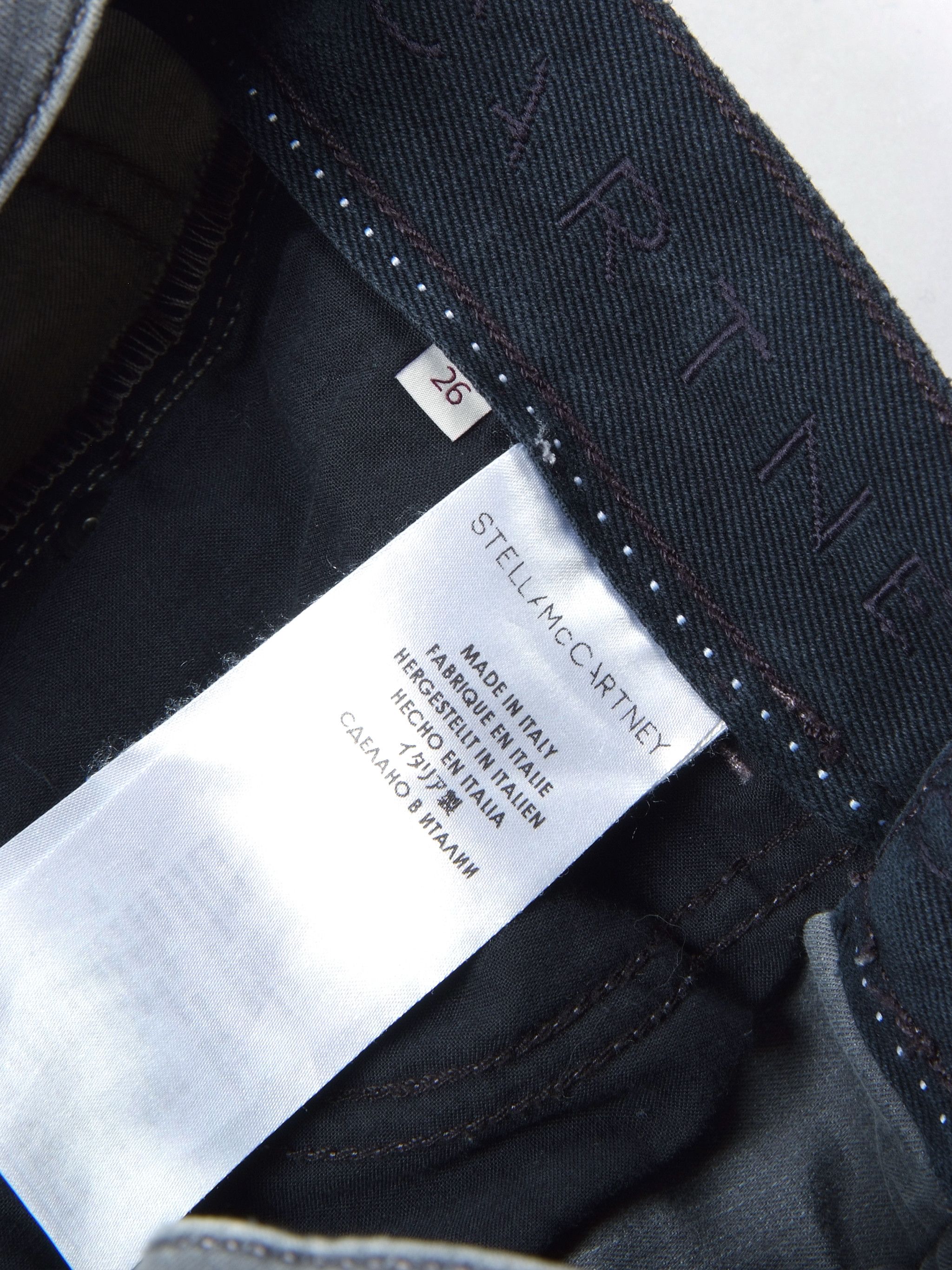 Stella McCartney Stella McCartney Gray Skinny Jeans (26) Size 26" / US 2 / IT 38 - 6 Thumbnail