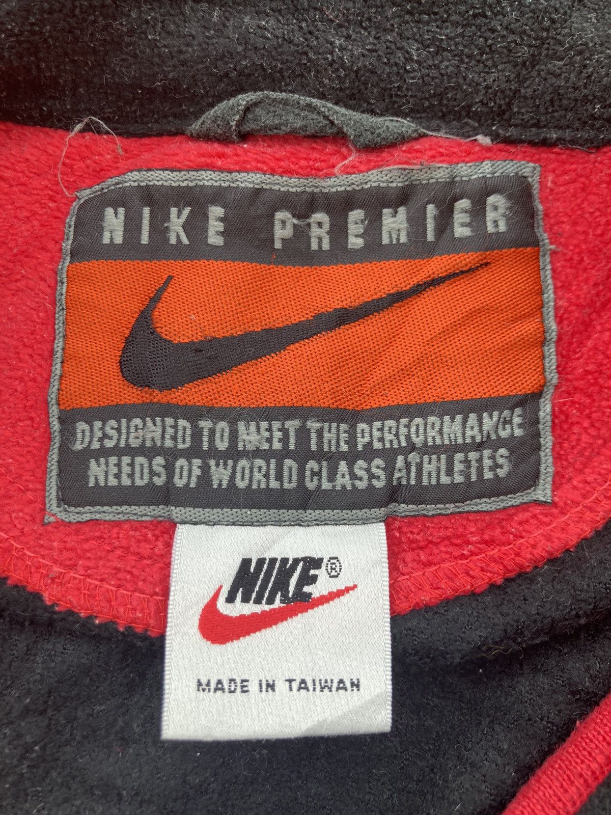 Nike × Vintage VINTAGE NIKE BIG LOGO HALF ZIPPER FLEECE Size US XL / EU 56 / 4 - 6 Thumbnail