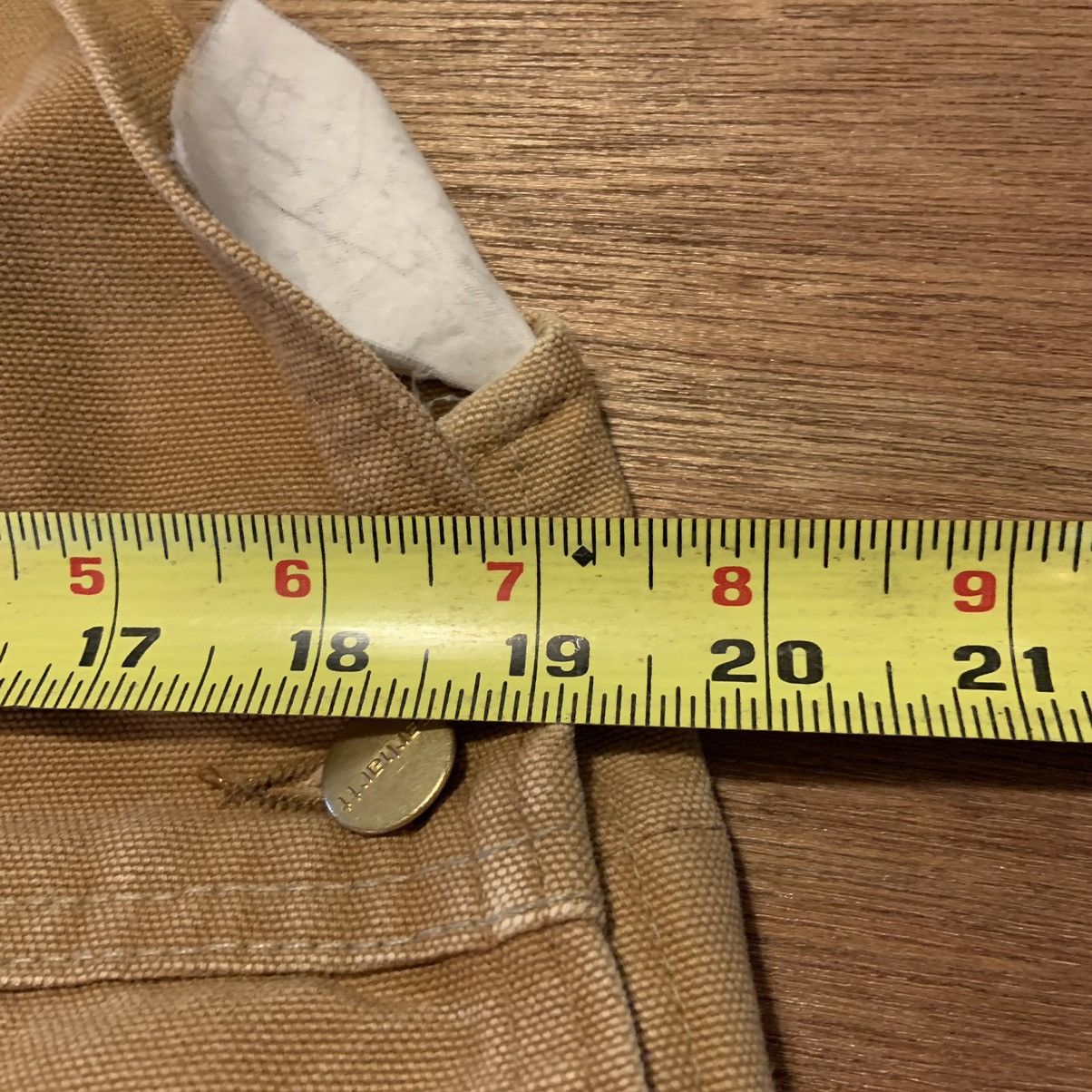 80s 90s Vintage Carhartt Overalls Button Fly Insulated Bibs