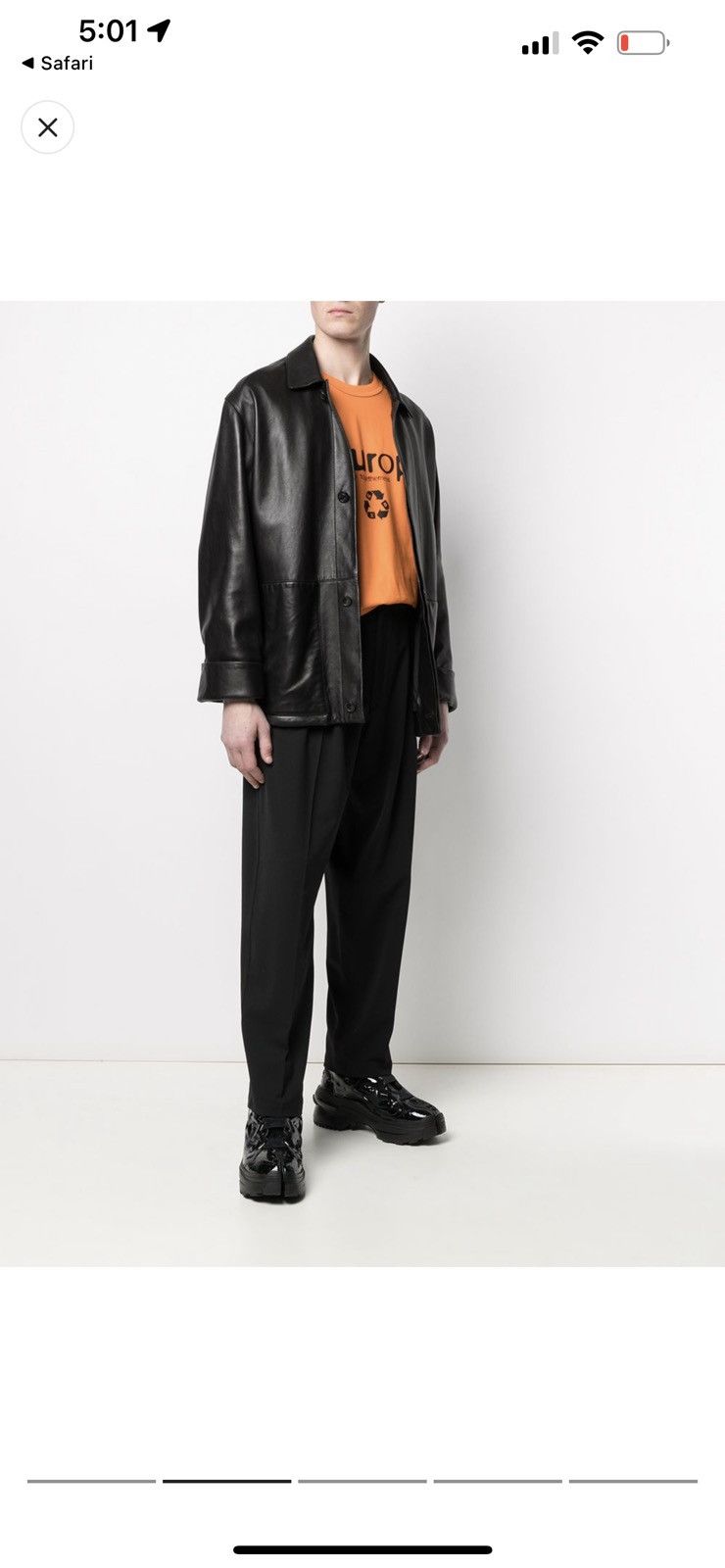 Ambush Design Ambush men’s worker wool pants. 48/M. 750 Size US 32 / EU 48 - 1 Thumbnail