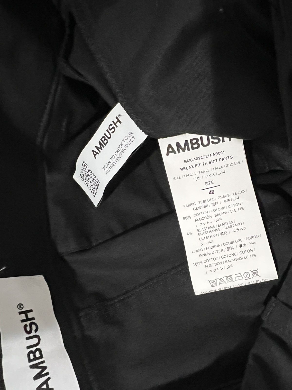 Ambush Design Ambush men’s worker wool pants. 48/M. 750 Size US 32 / EU 48 - 5 Thumbnail