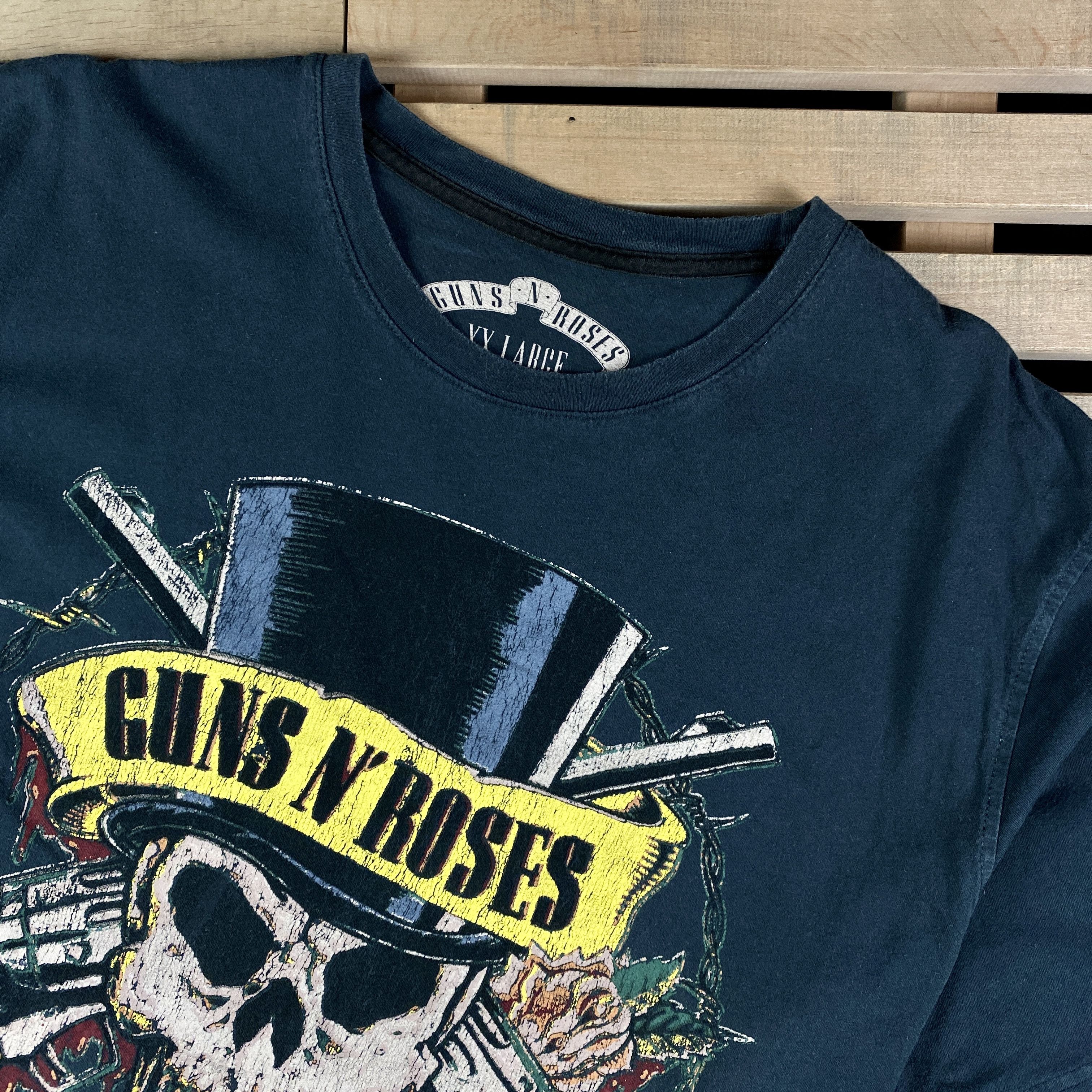 Band Tees × Guns N' Roses × Vintage Mens T-Shirt Guns N Roses Vintage Size XXL Size US XXL / EU 58 / 5 - 2 Thumbnail