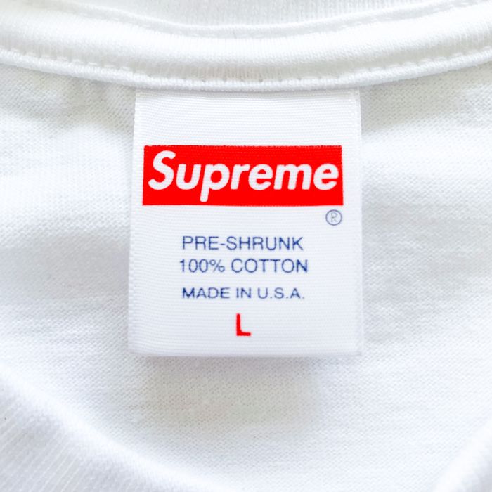 Supreme Supreme Swarovski Box Logo Tee White 25th