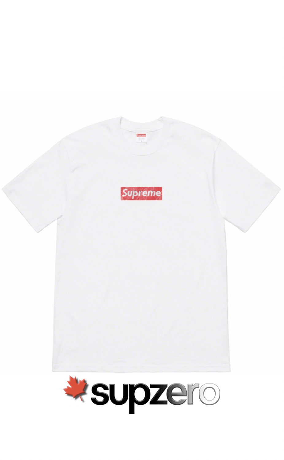 Supreme Swarovski Box Logo Tee White 25th Anniversary