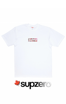 Shop Supreme 2020 SS Supreme Takashi Murakami COVID-19 Relief Box Logo Tee  by BrandStreetStore