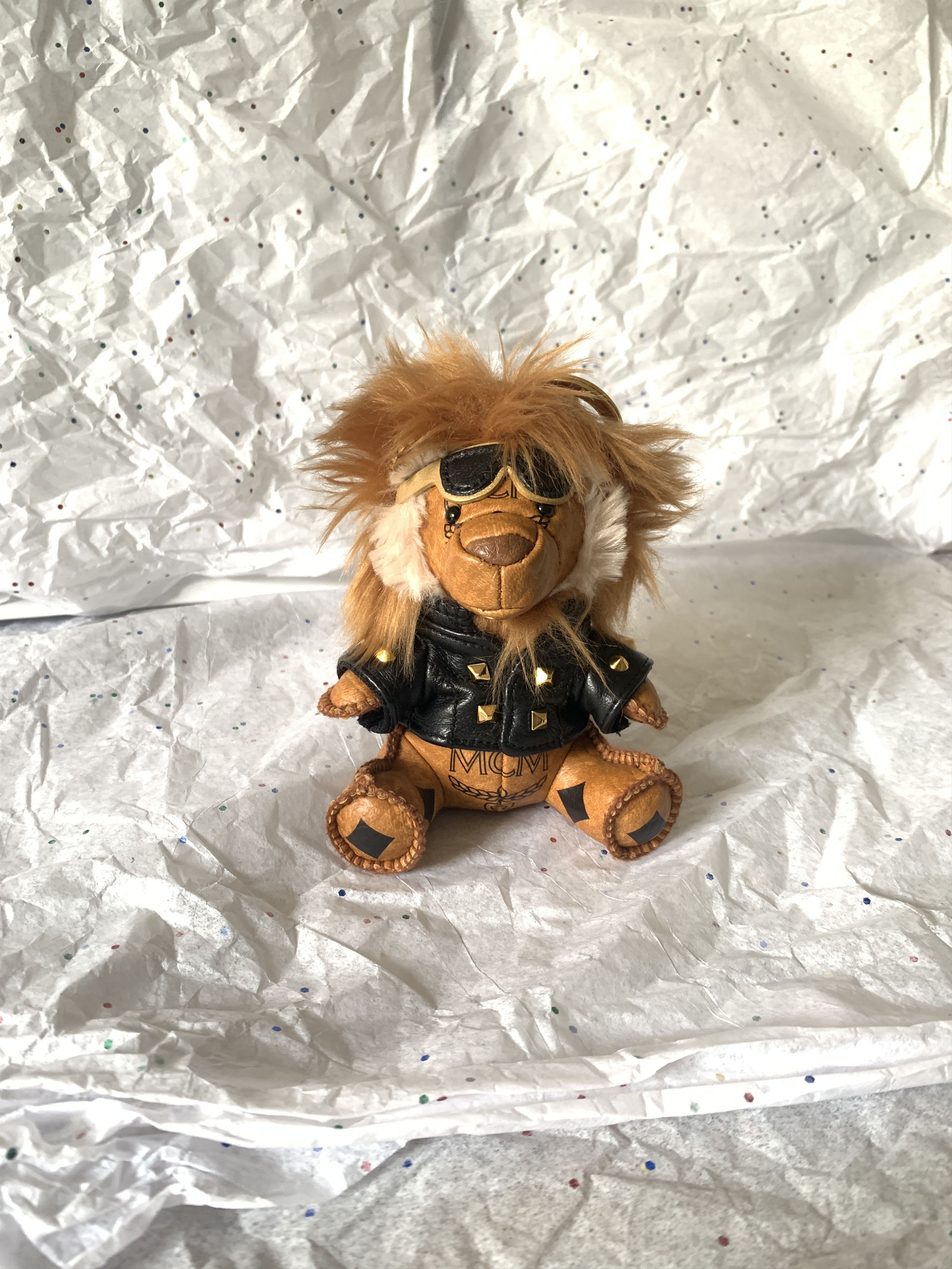 MCM ORIGINAL MCM LION KEYCHAIN Grailed