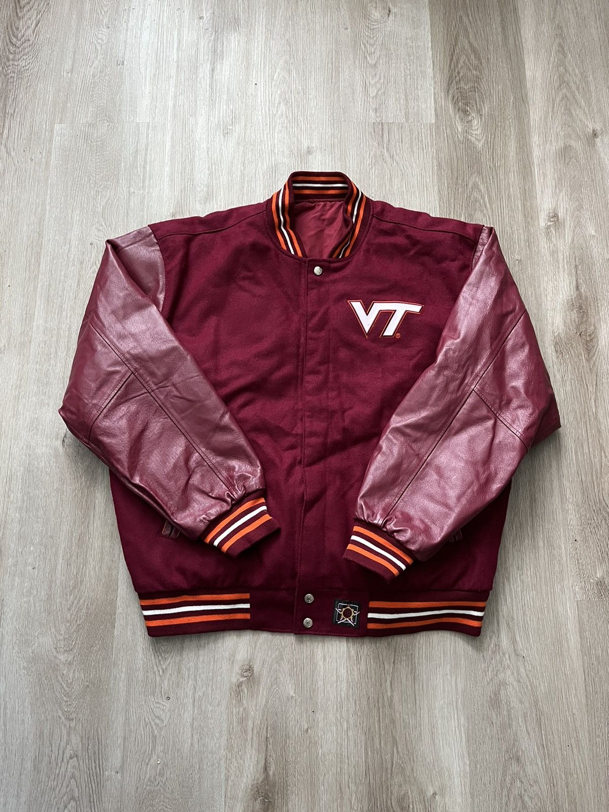 Vintage Virginia Tech Varsity Jacket Grailed