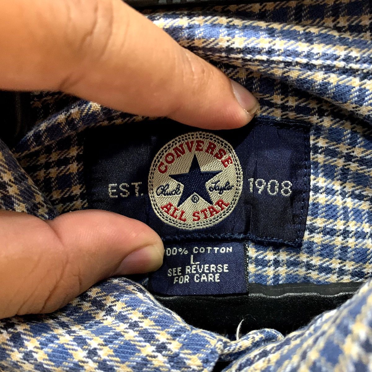 Converse × Flannel × Japanese Brand CONVERSE FLANNEL Size L Fit M Size US M / EU 48-50 / 2 - 6 Thumbnail