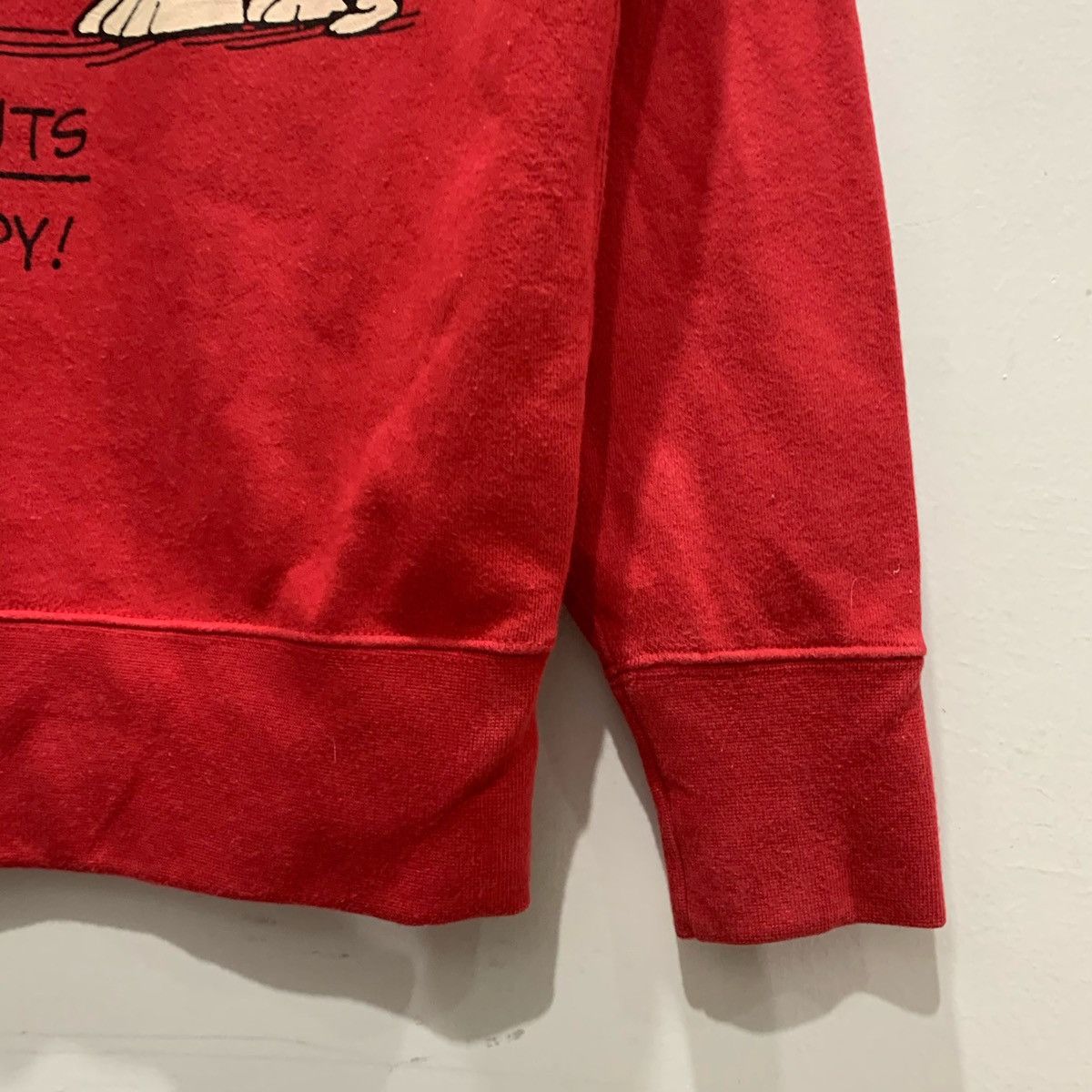 Japanese Brand × Peanuts × Vintage PEANUTS SNOOPY Sweatshirt Size S Fit M Size US M / EU 48-50 / 2 - 6 Thumbnail