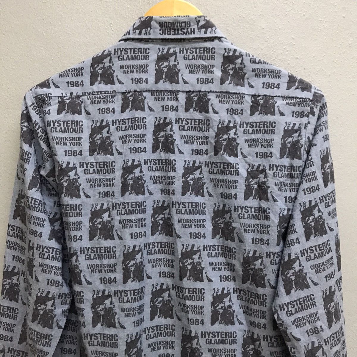 Hysteric Glamour Vintage Hyteric Glamour Alloverpirnt Button Up Shirt Size US S / EU 44-46 / 1 - 9 Thumbnail