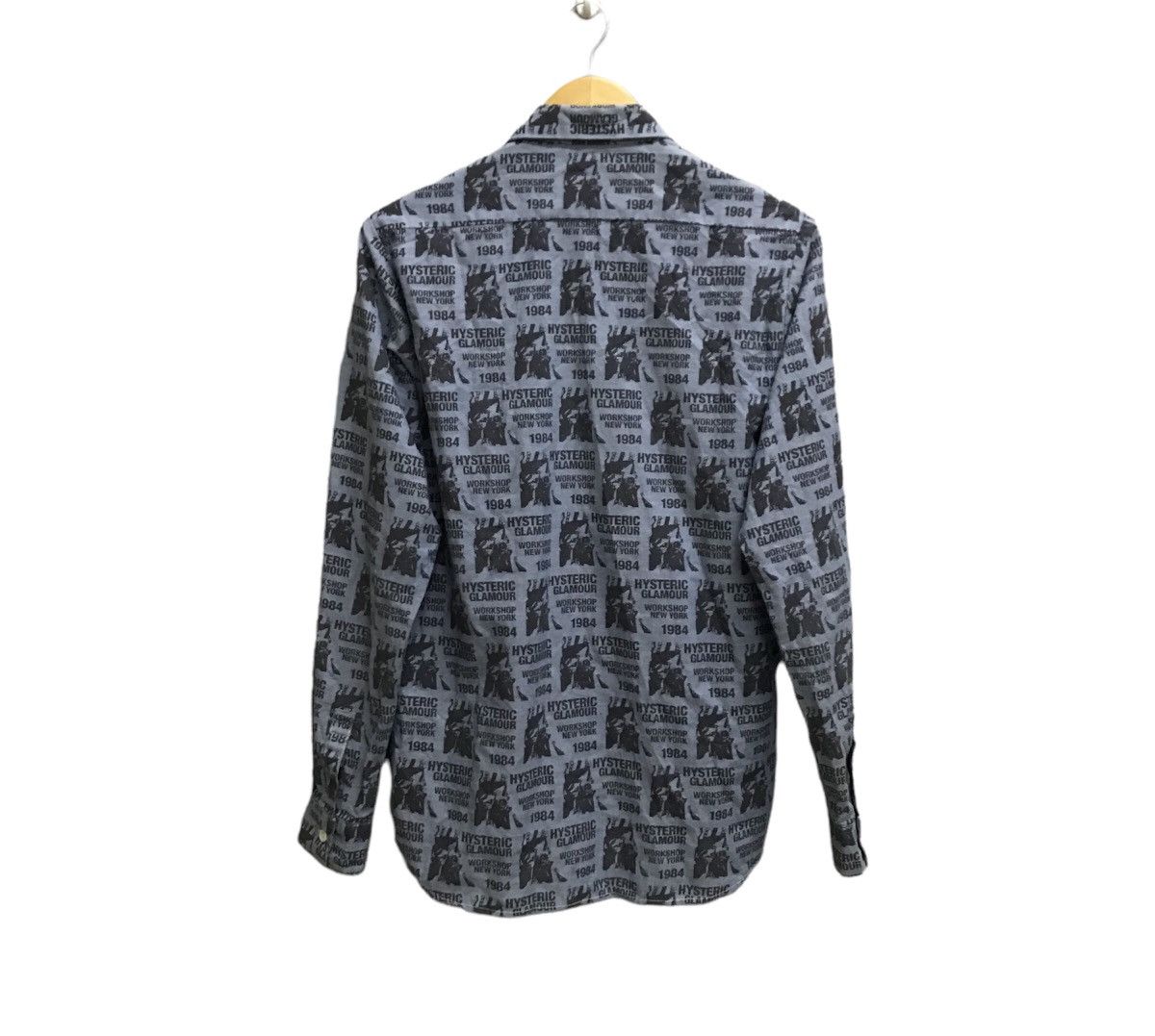 Hysteric Glamour Vintage Hyteric Glamour Alloverpirnt Button Up Shirt Size US S / EU 44-46 / 1 - 2 Thumbnail