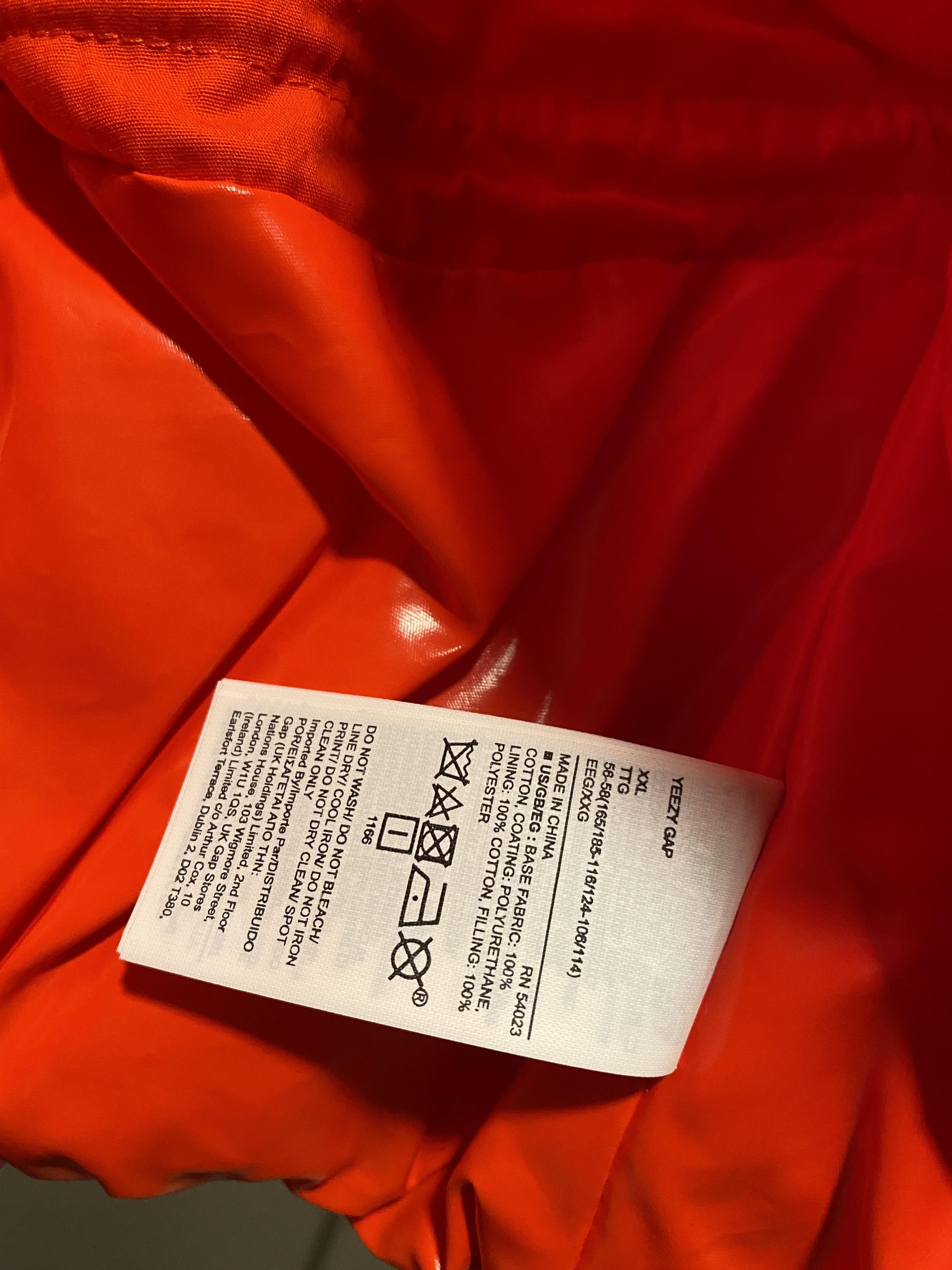 Gap Yeezy round jacket red Size US XXL / EU 58 / 5 - 5 Thumbnail