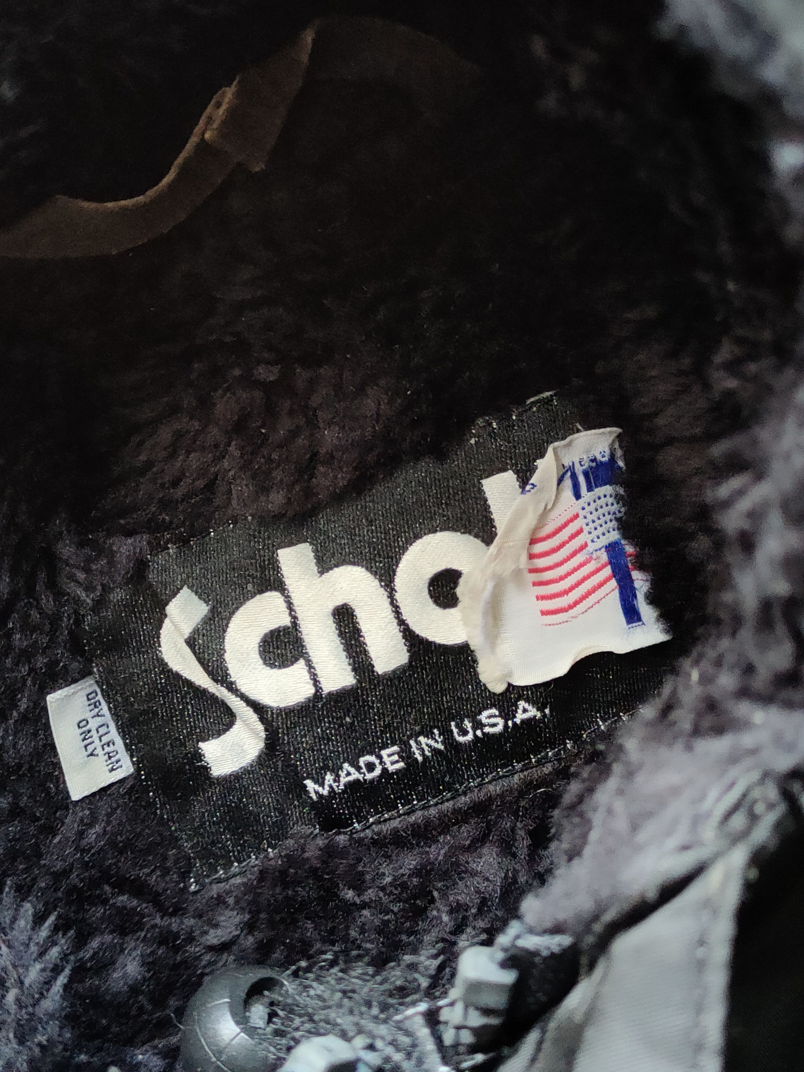 Vintage Schott Hoodie Parka Jacket