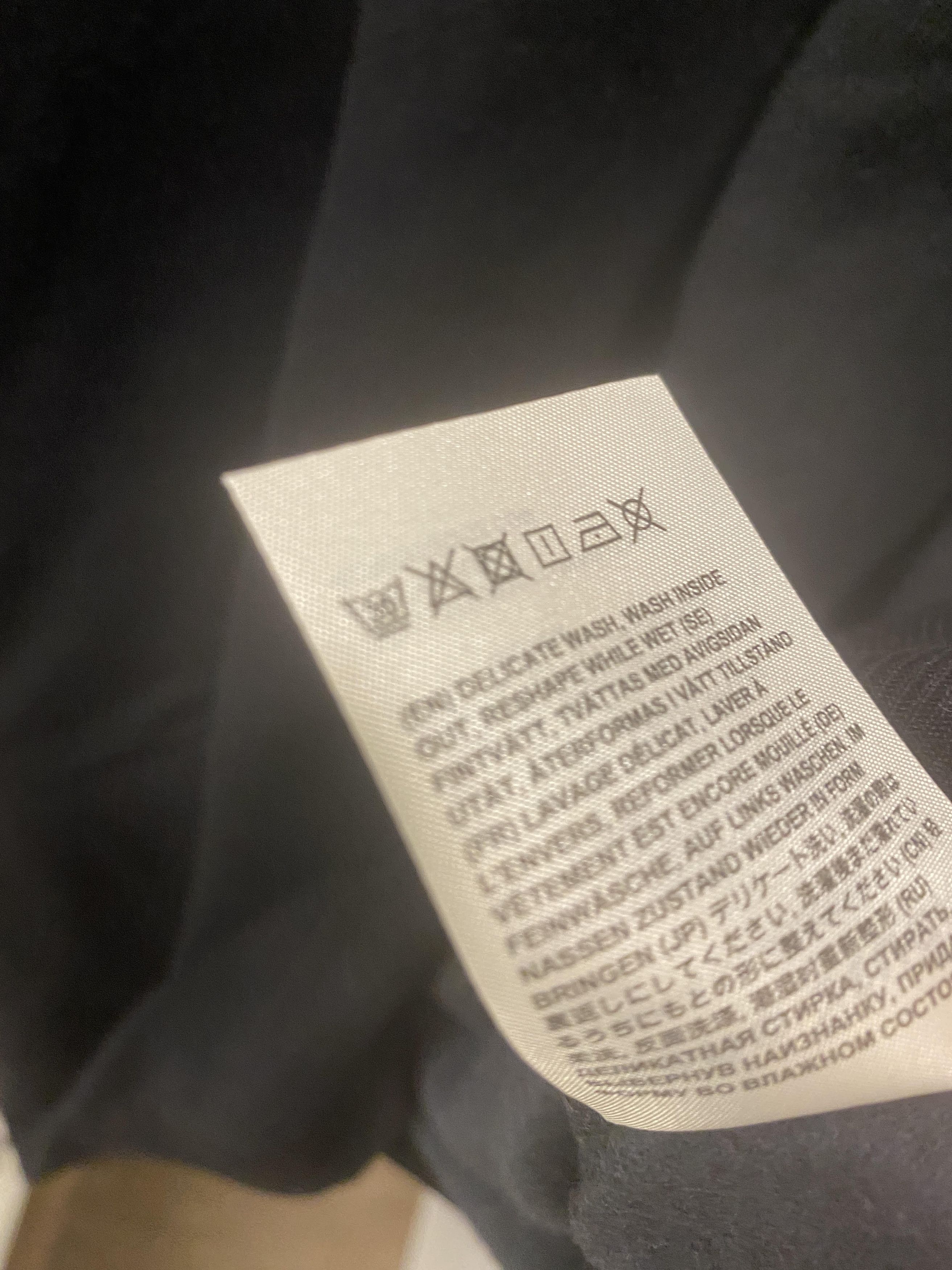 Acne Studios acne studio crew logo sweatshirt black Size US L / EU 52-54 / 3 - 4 Thumbnail