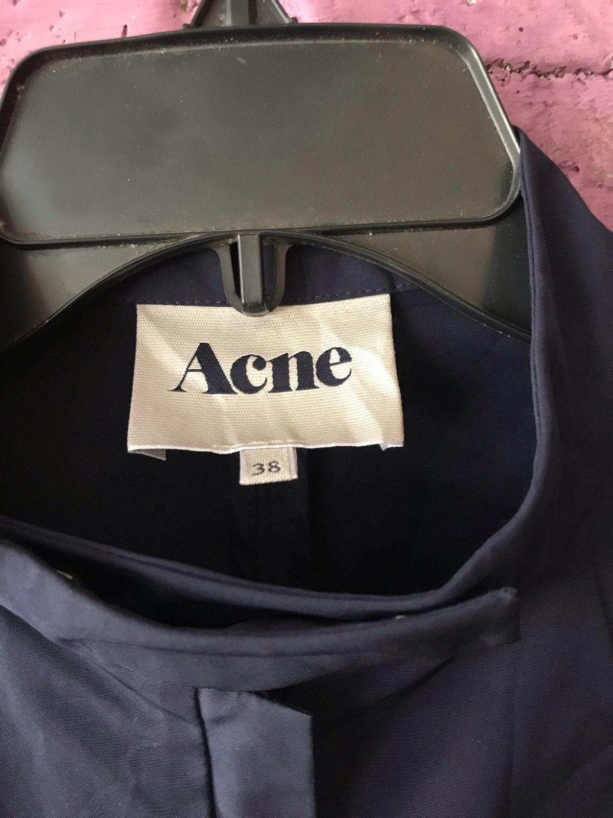 Acne Studios × Vintage ACNE STUDIOS BERGMAN AW 2009 POLYSTER OVERSIZE COAT Size XS / US 0-2 / IT 36-38 - 4 Thumbnail