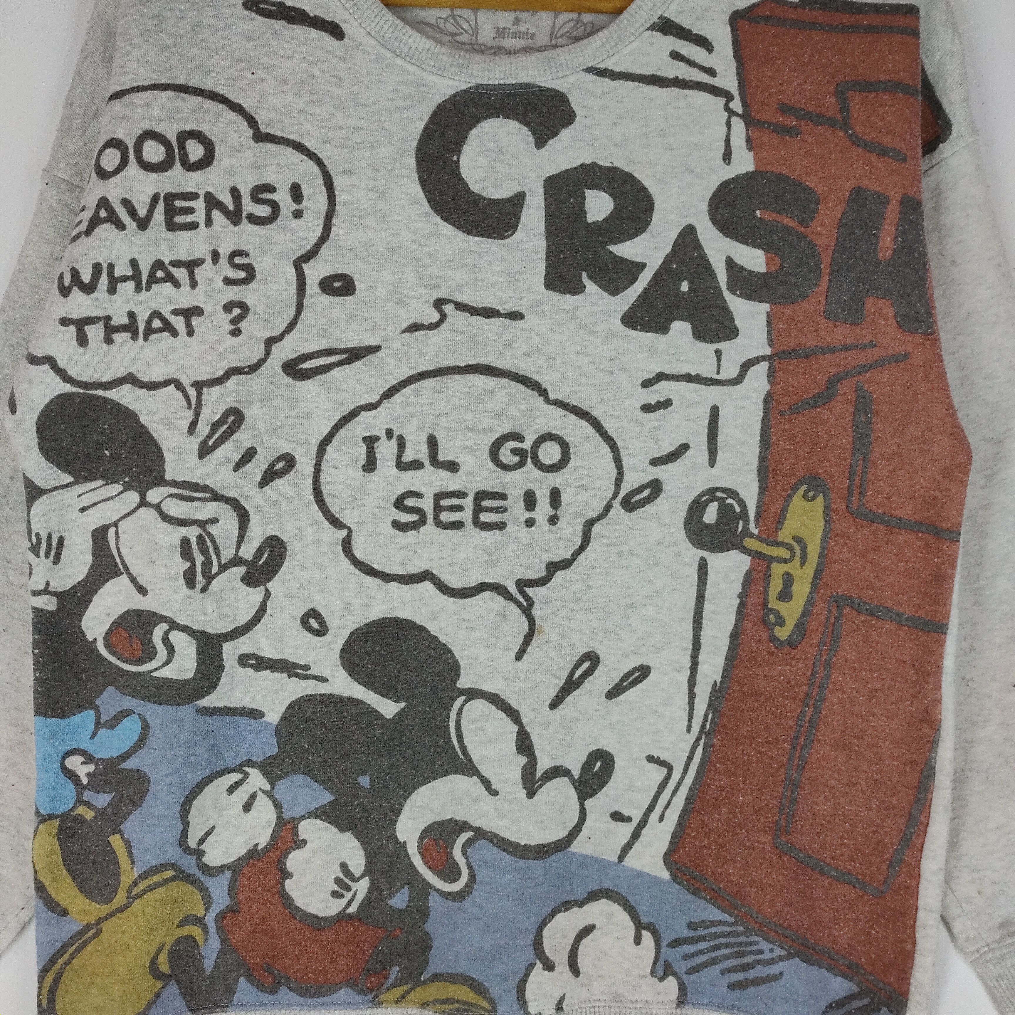 Cartoon Network DISNEY MICKEY MOUSE Full Print Cartoon Msize Sweatshirt Size US M / EU 48-50 / 2 - 2 Thumbnail
