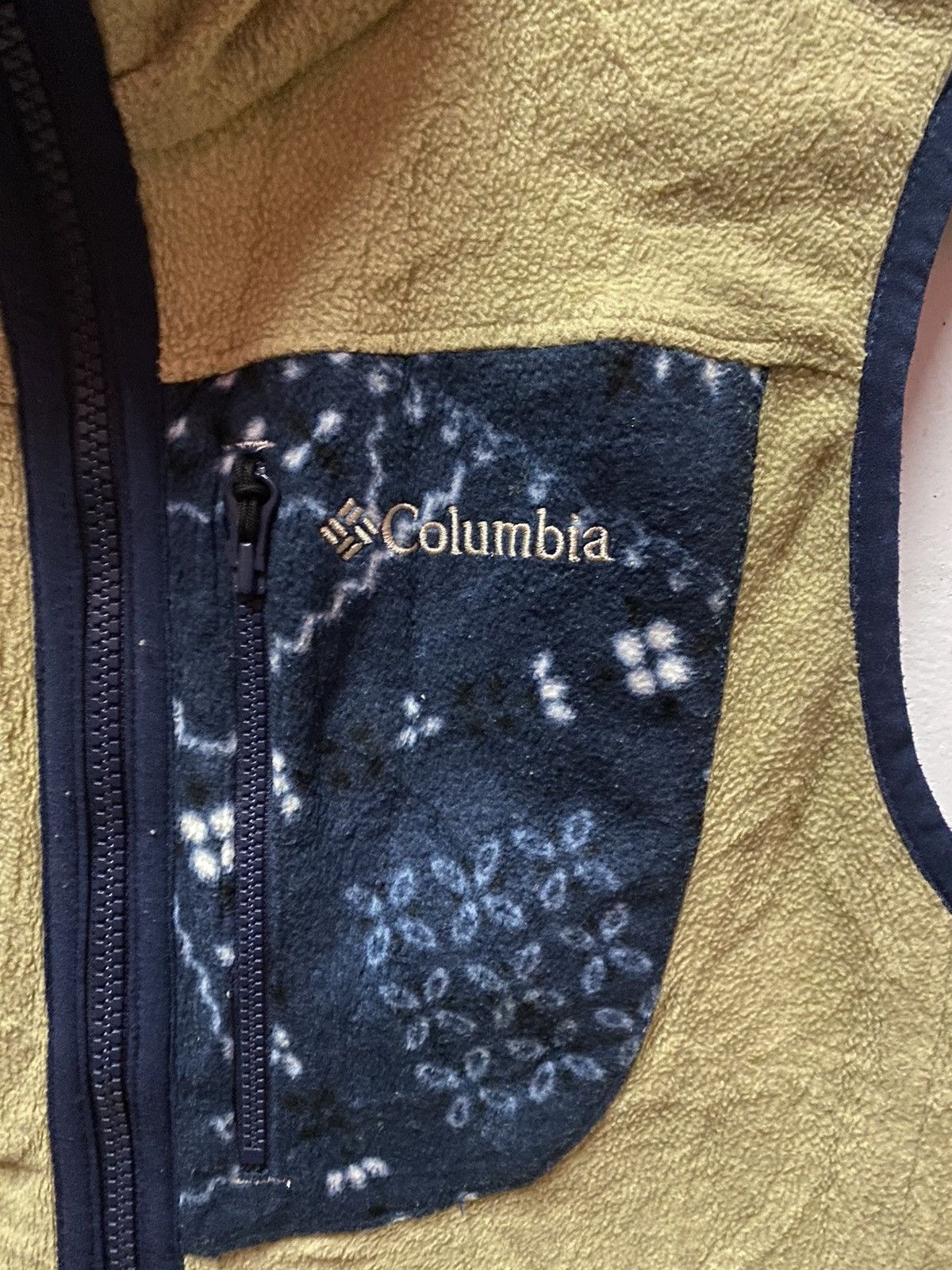 Columbia COLUMBIA Embroidery Spellout Logo Multipocket Fleece VEST Size US S / EU 44-46 / 1 - 3 Thumbnail