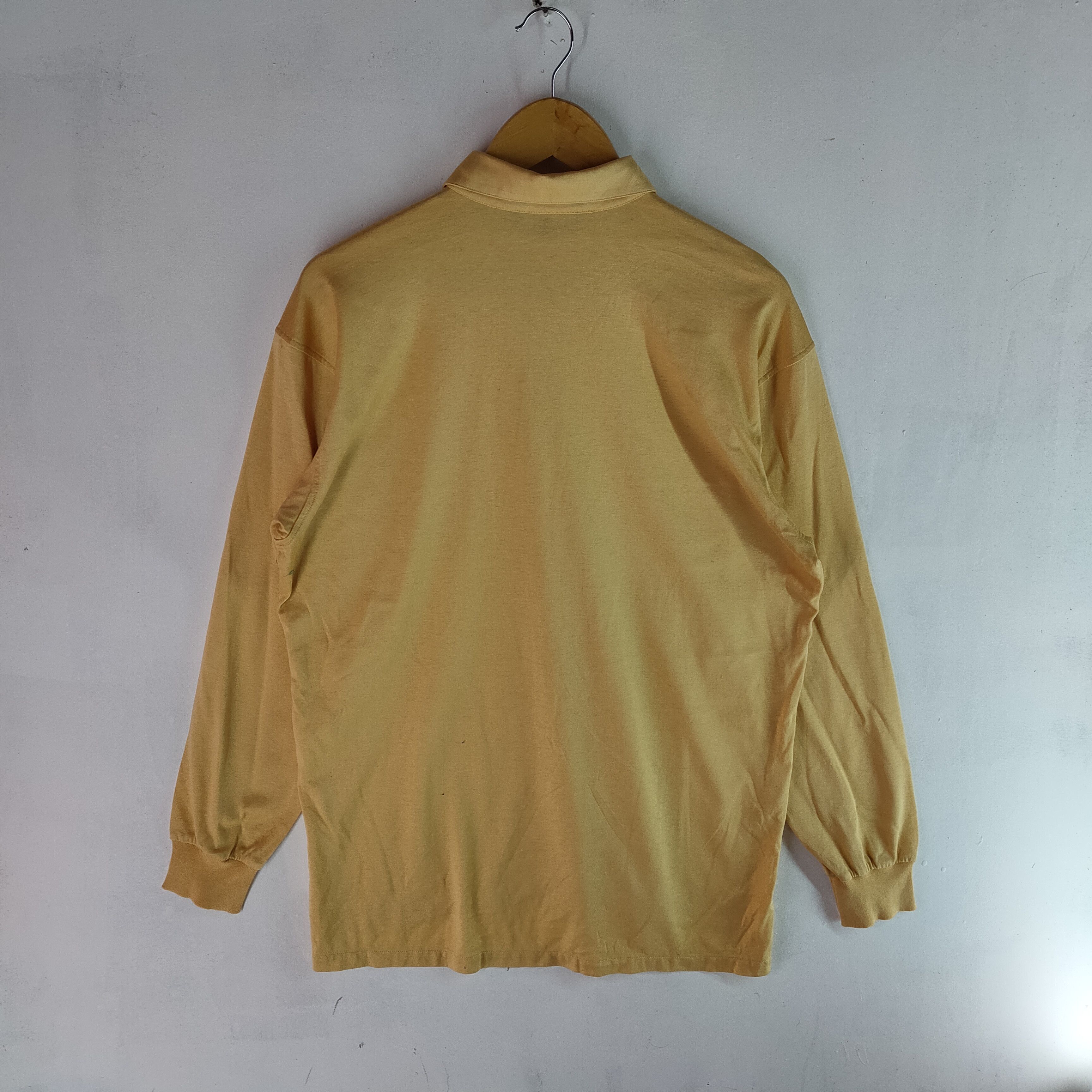 CHRISTIAN DIOR Long Sleeve Single Pocket Polo Shirt
