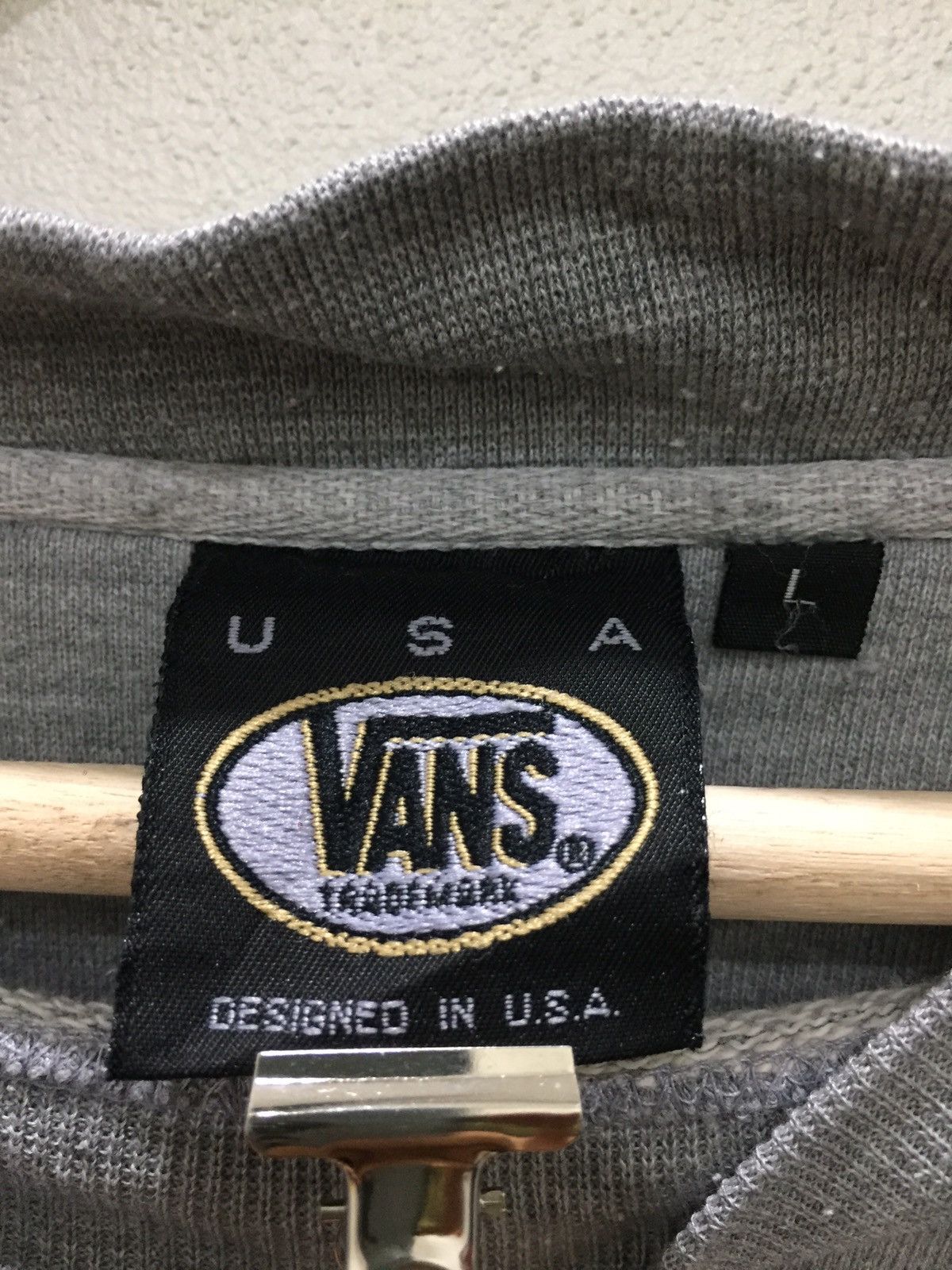 Vans VINTAGE 90S VANS SWEATSHIRT CREWNECK #02-16 Size US L / EU 52-54 / 3 - 5 Thumbnail