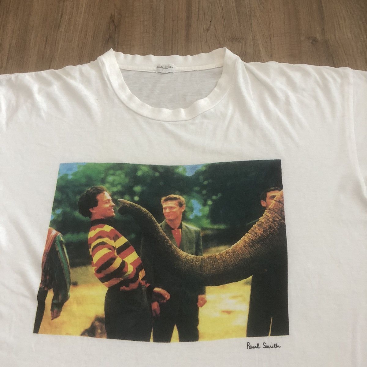 Paul Smith × Vintage Vintage Paul Smith T Shirt Graphic Movie Oversize Size US M / EU 48-50 / 2 - 2 Thumbnail