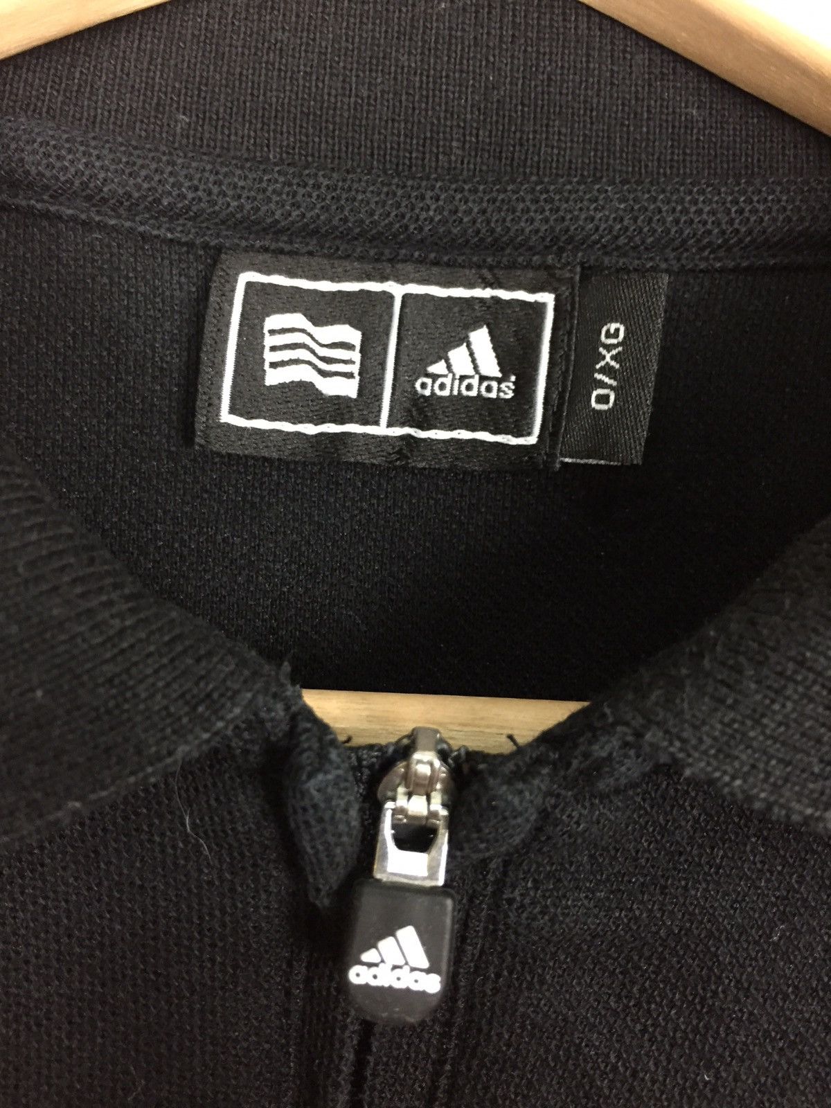 Adidas Adidas Half Zipper Embroidered Logo Polos Tee #14-4 Size US L / EU 52-54 / 3 - 4 Thumbnail