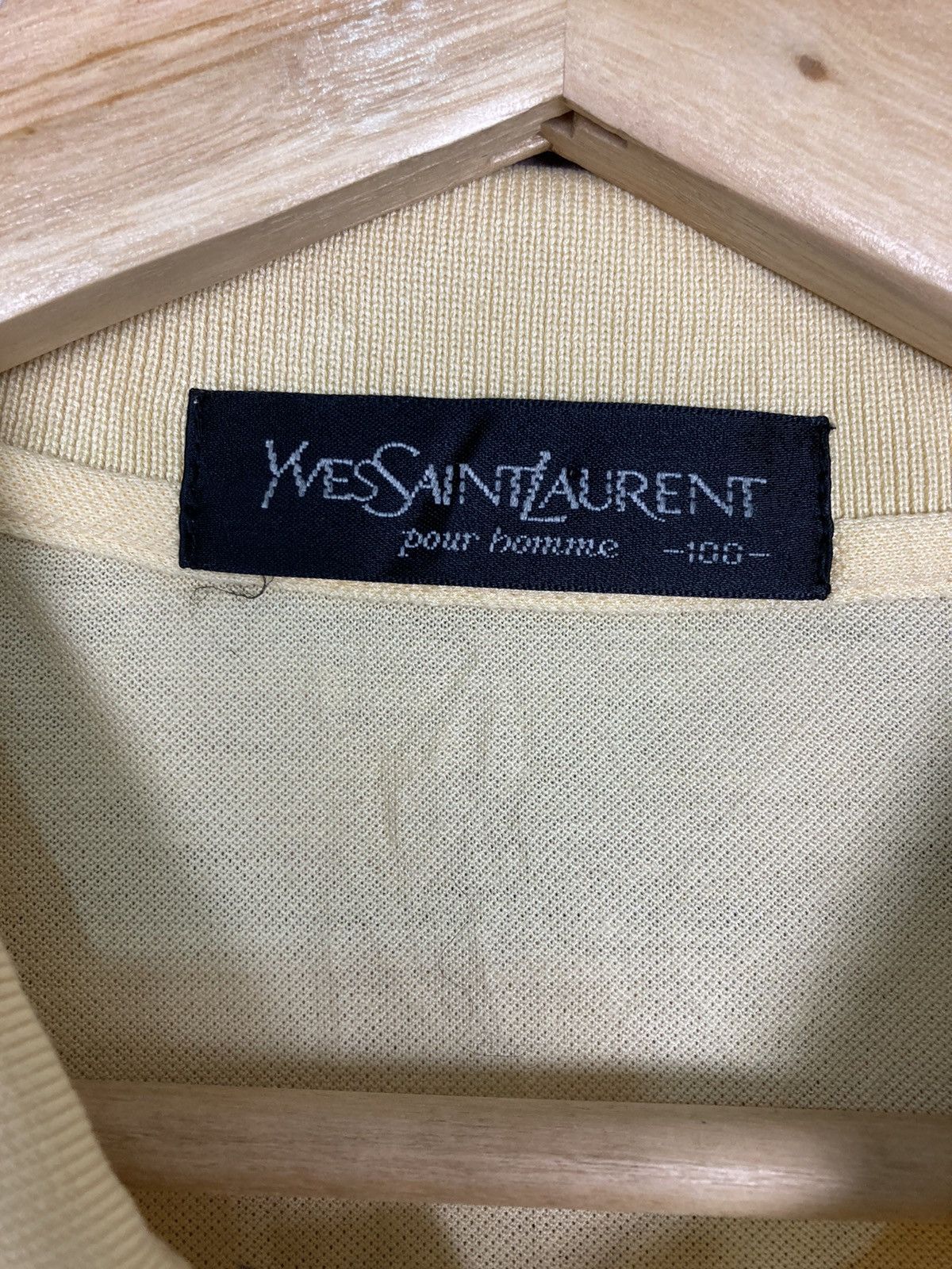 Yves Saint Laurent Yves Saint Laurent Polo Pocket Tee #T7-5 Size US L / EU 52-54 / 3 - 6 Thumbnail