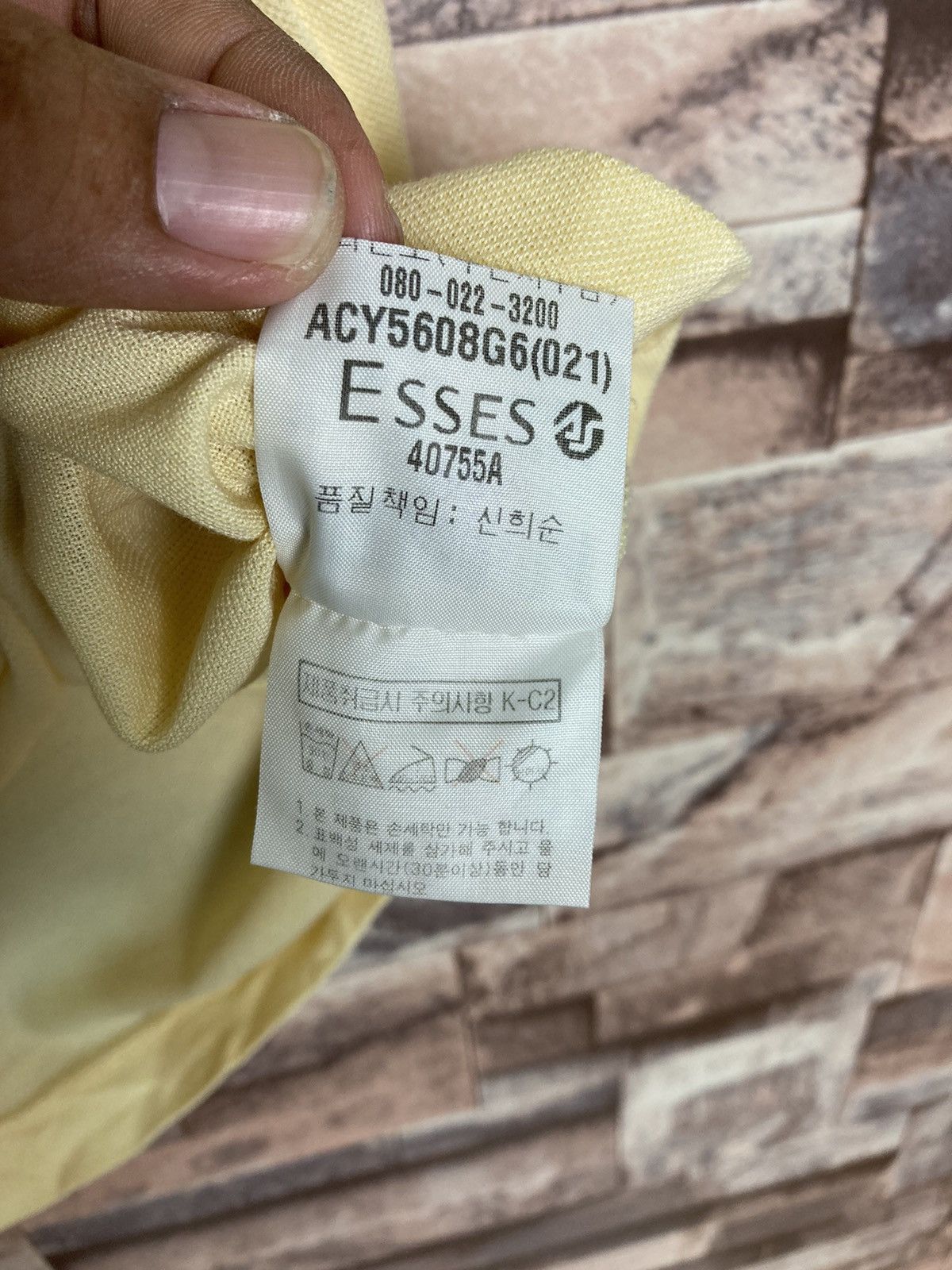 Yves Saint Laurent Yves Saint Laurent Polo Pocket Tee #T7-5 Size US L / EU 52-54 / 3 - 7 Thumbnail